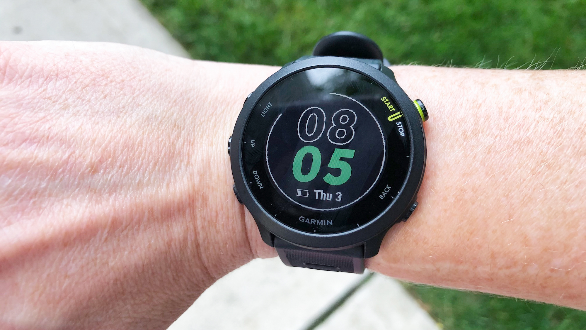 סקירת Garmin Forerunner 55