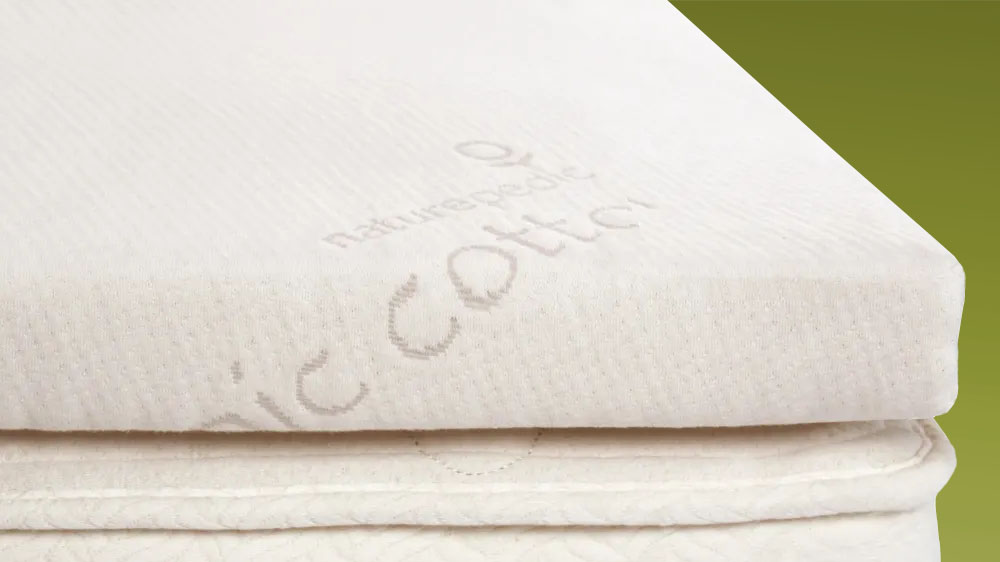 טופ מזרן לטקס Naturepedic Adagio