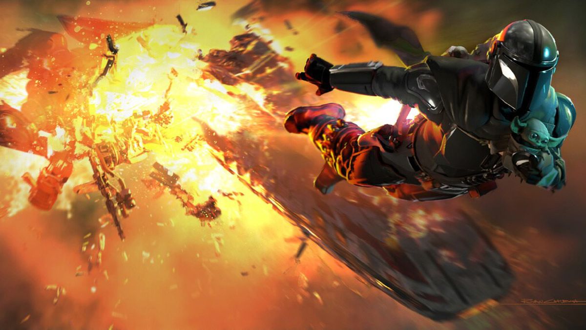 The Mandalorian & Grogu movie concept art