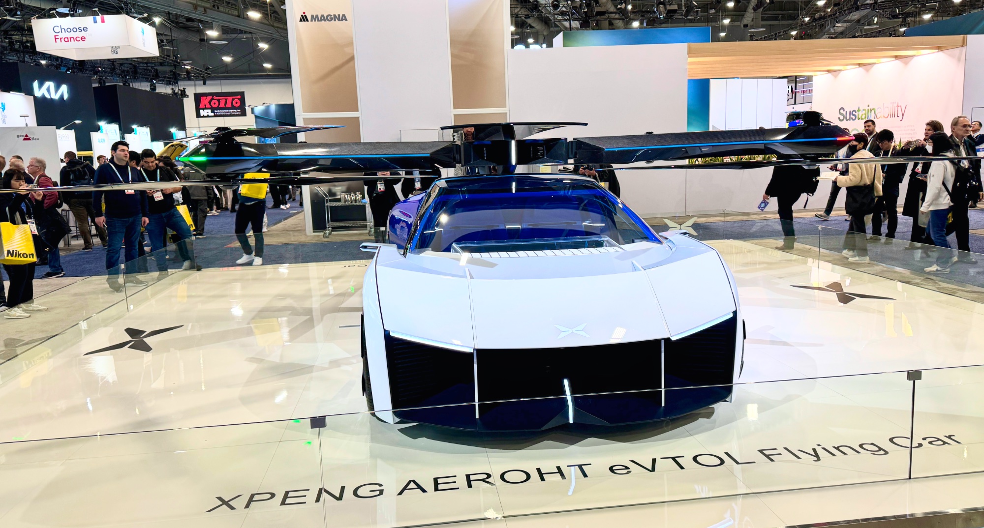 XPeng Aeroht eVTOL Flying Car קדמי