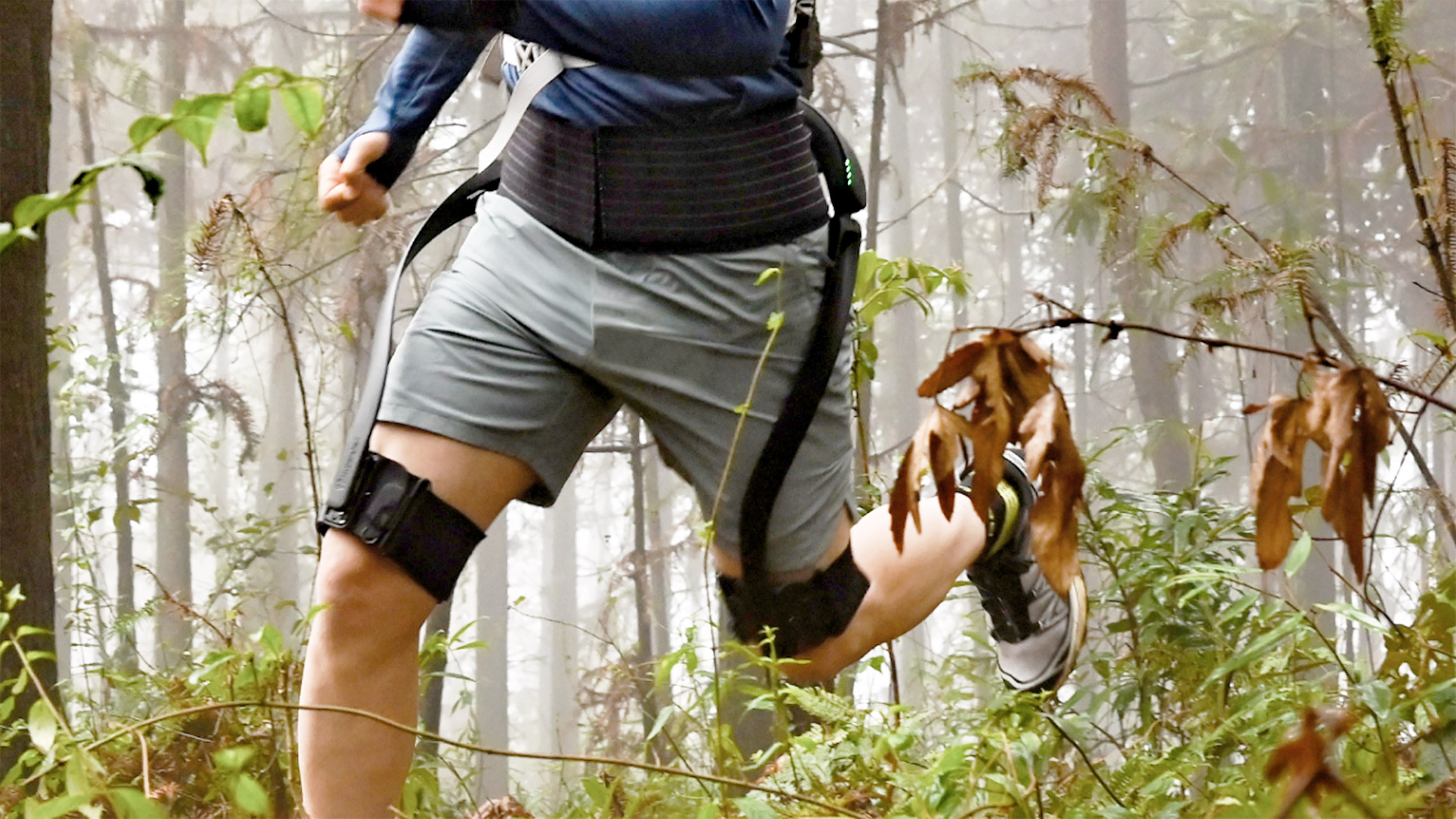 שלד חיצוני המופעל על ידי Hypershell ProX AI.