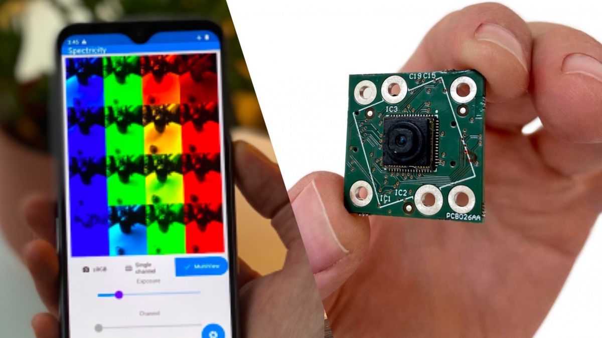 Spectricity camera phone and camera sensor