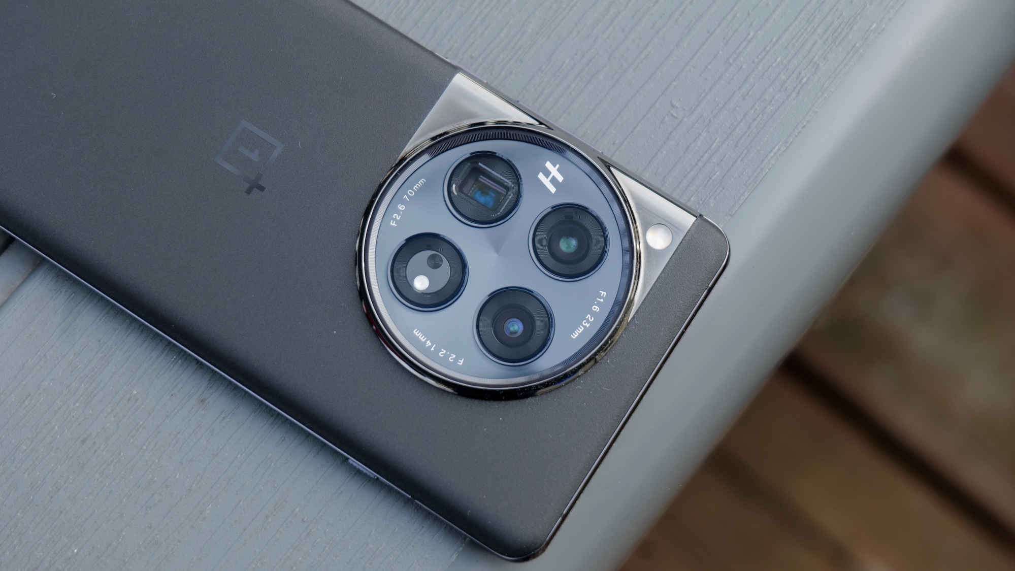 OnePlus 12 מוחזק ביד.