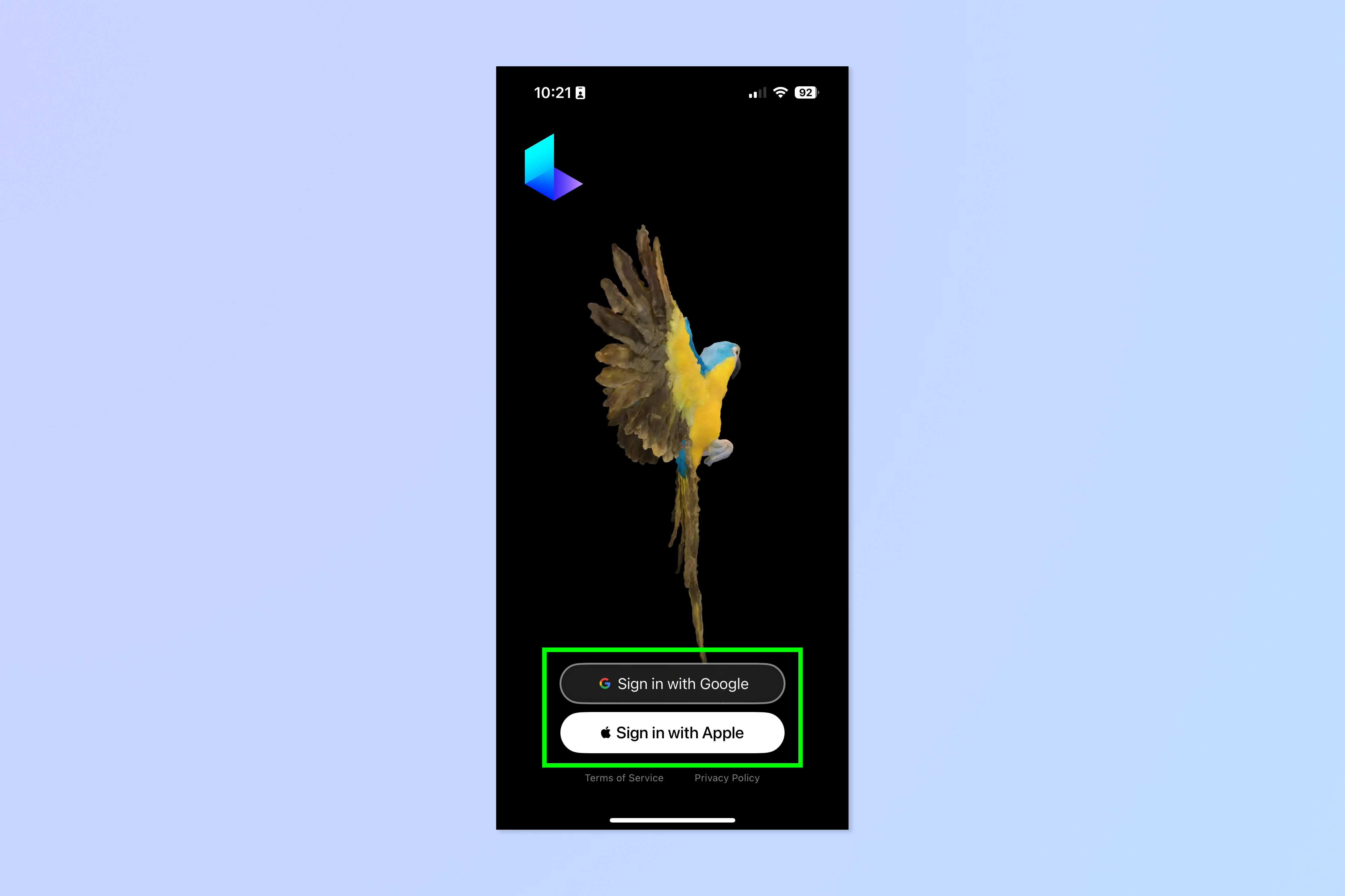 צילום מסך של אפליקציית Luma AI המשמשת ללכידת תלת מימד של מצלמת Fujifilm שחורה