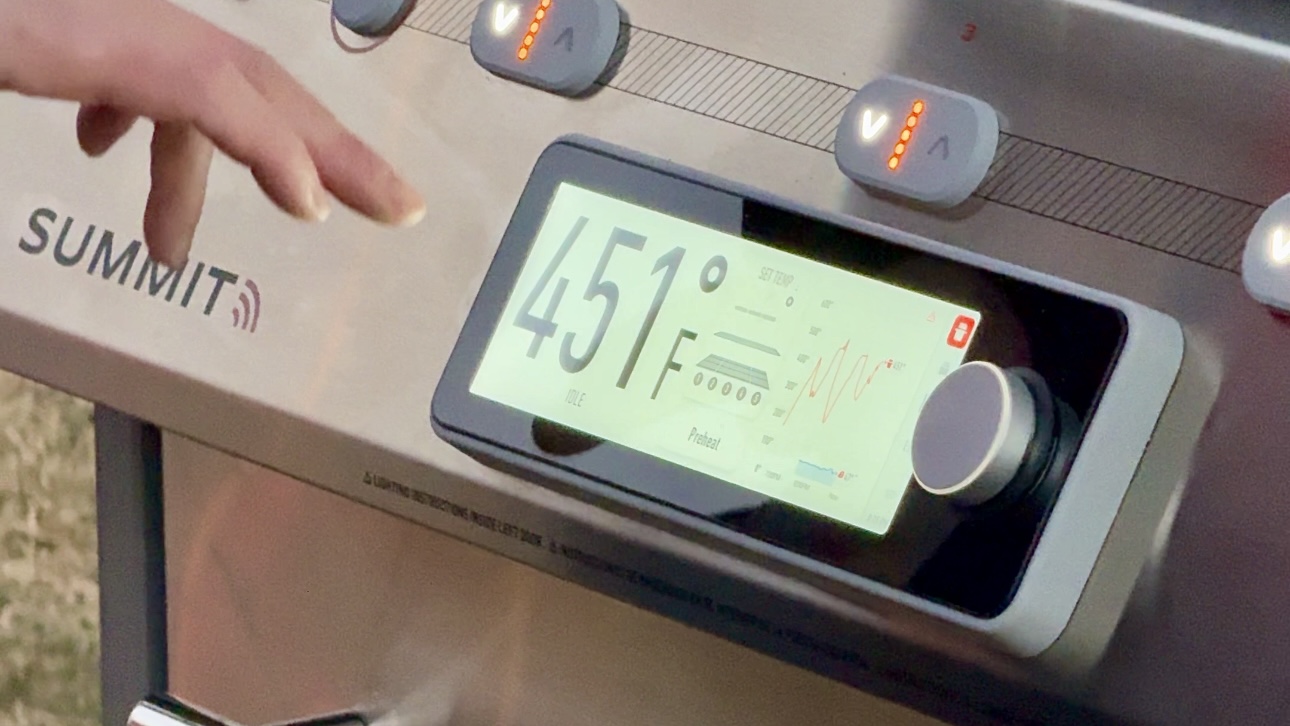 גריל גז חכם Weber Summit 2024