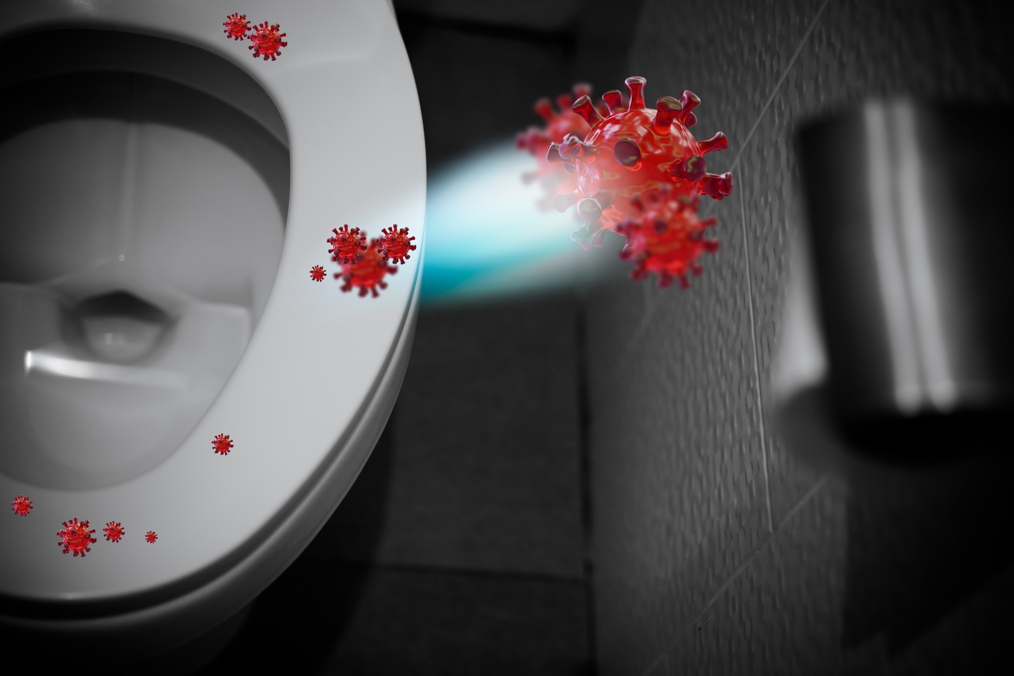 Study: Impacts of lid closure during toilet flushing and of toilet bowl cleaning on viral contamination of surfaces in United States restrooms. Image Credit: MIA Studio / Shutterstock