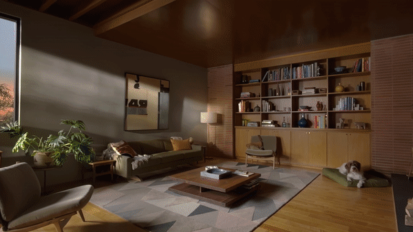 ממשק Apple Vision Pro visionOS