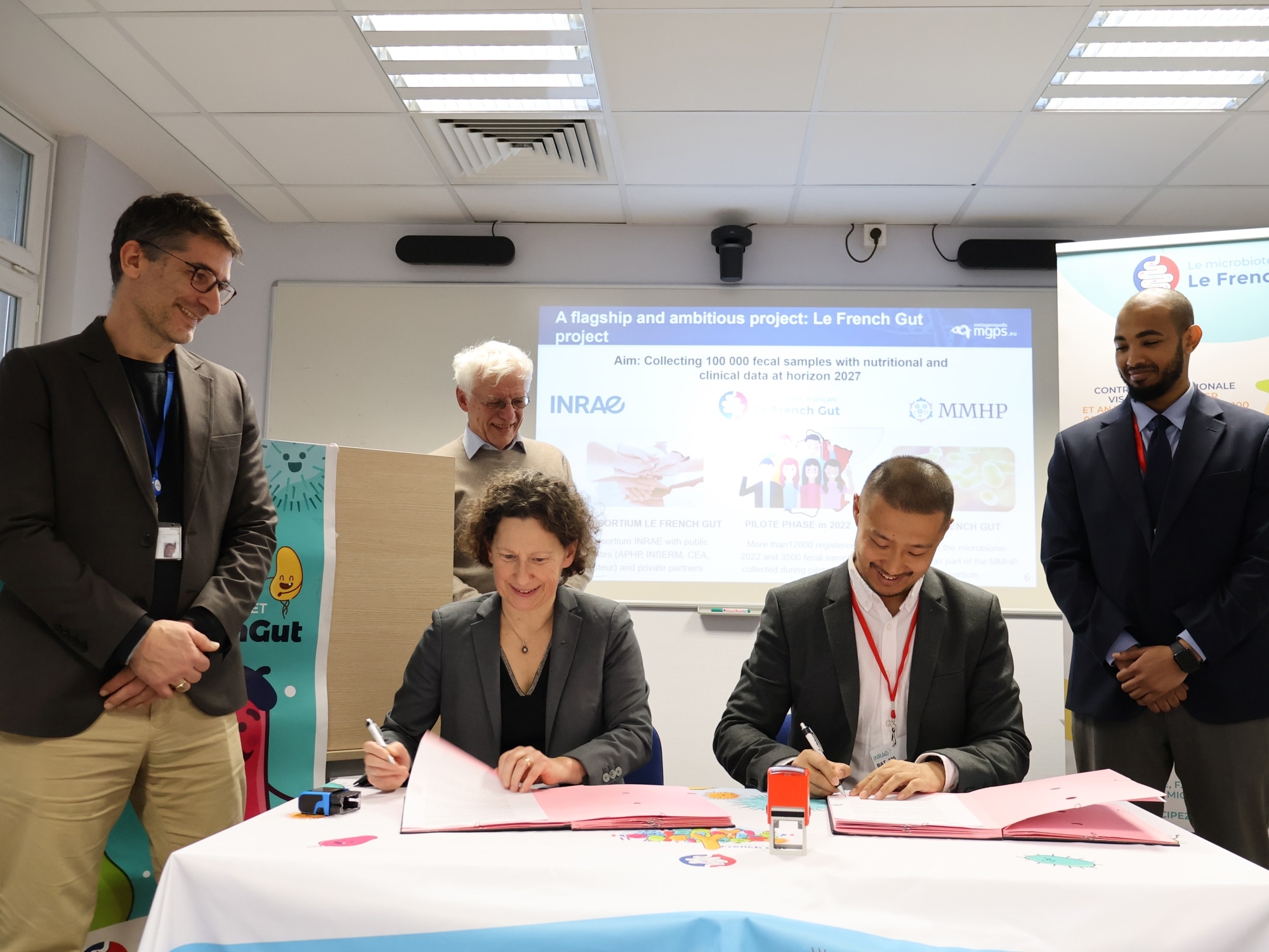 פרויקט Le French Gut להנעת מחקר מטאנומיקה