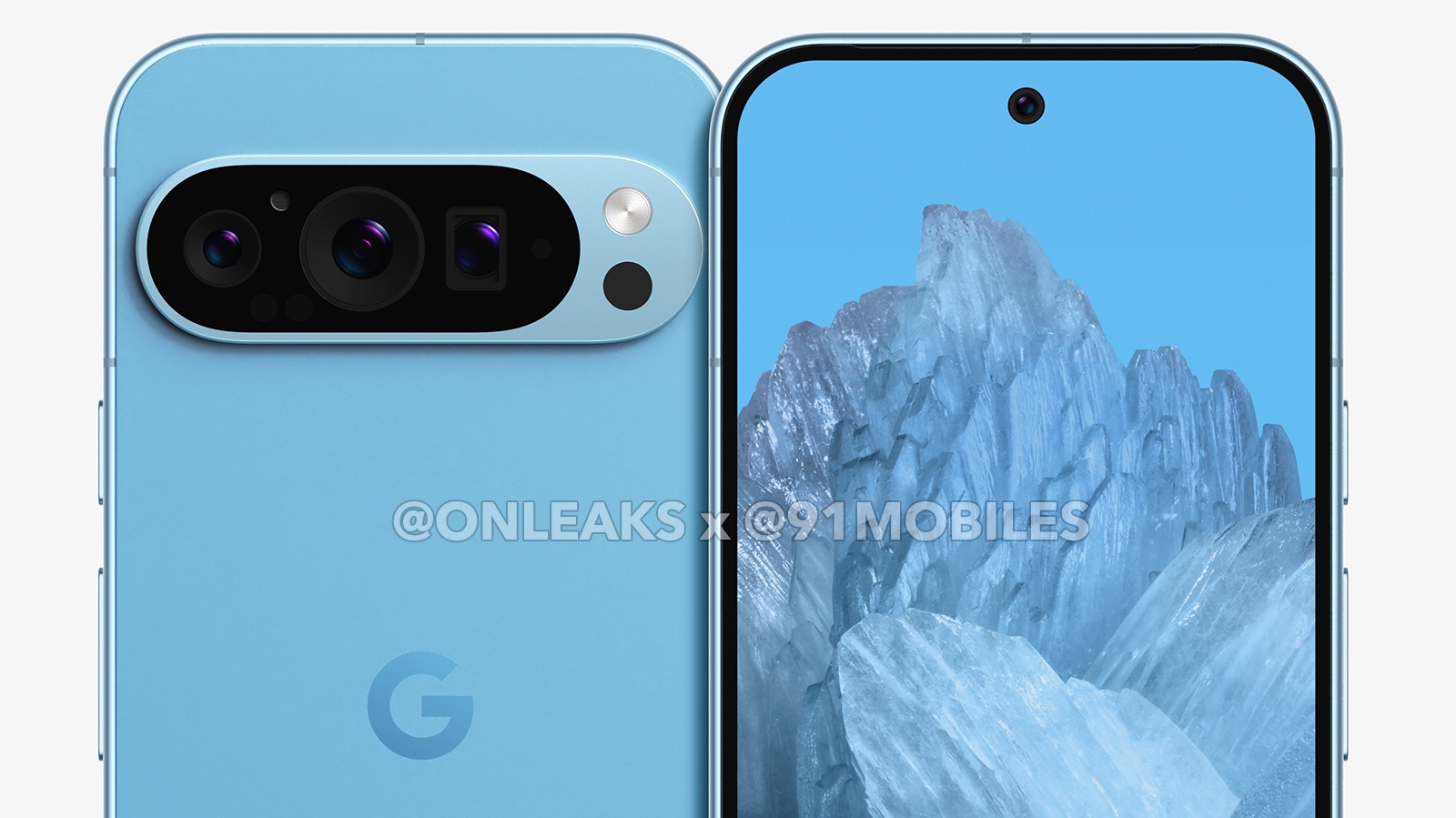 Pixel 09 מעובד מ-OnLeaks ו-91Mobiles