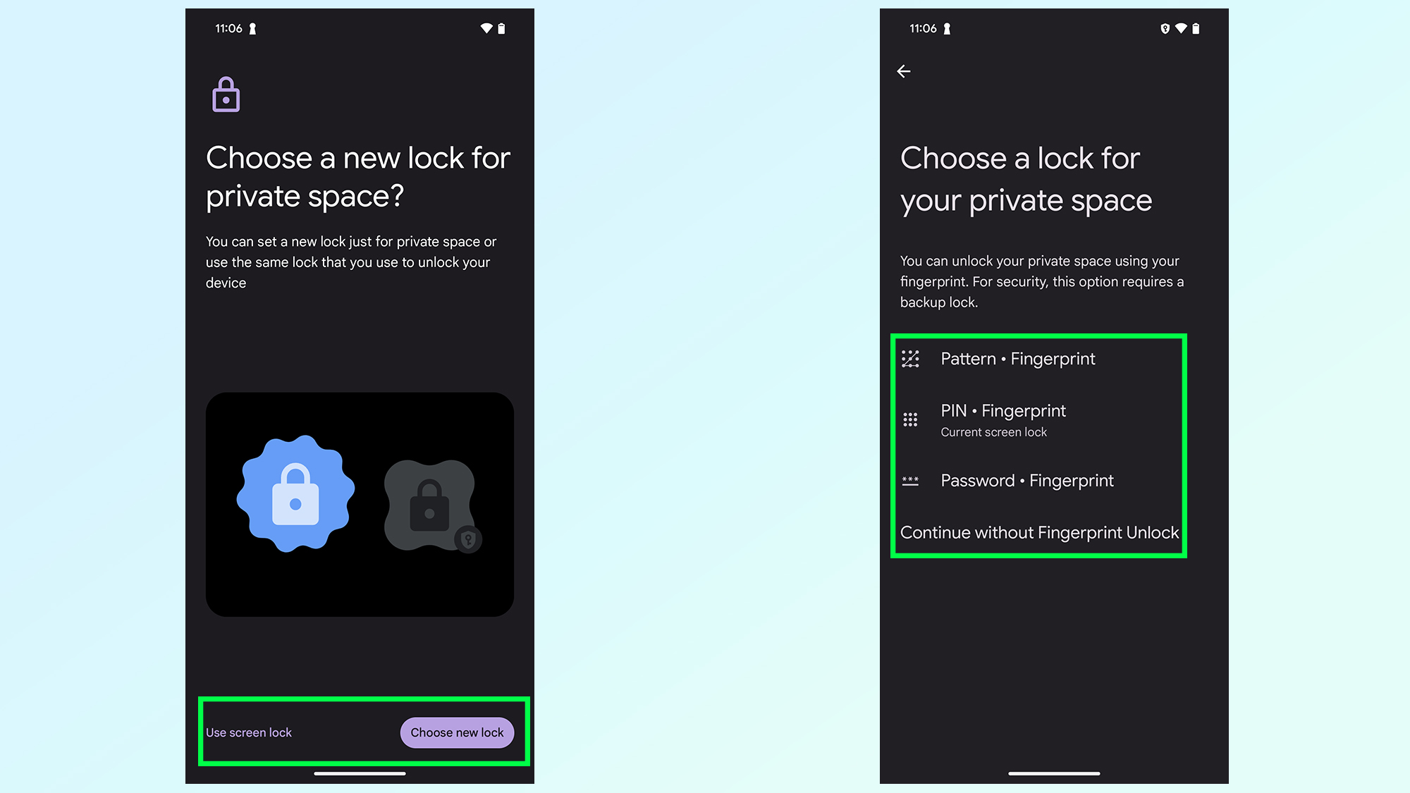 כיצד להשתמש בשטח פרטי באנדרואיד 15 בטא 2