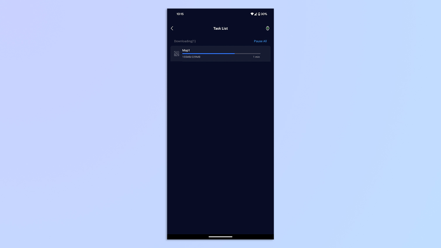צילומי מסך המציגים את אפליקציית Coros ב-Google Pixel 7 Pro