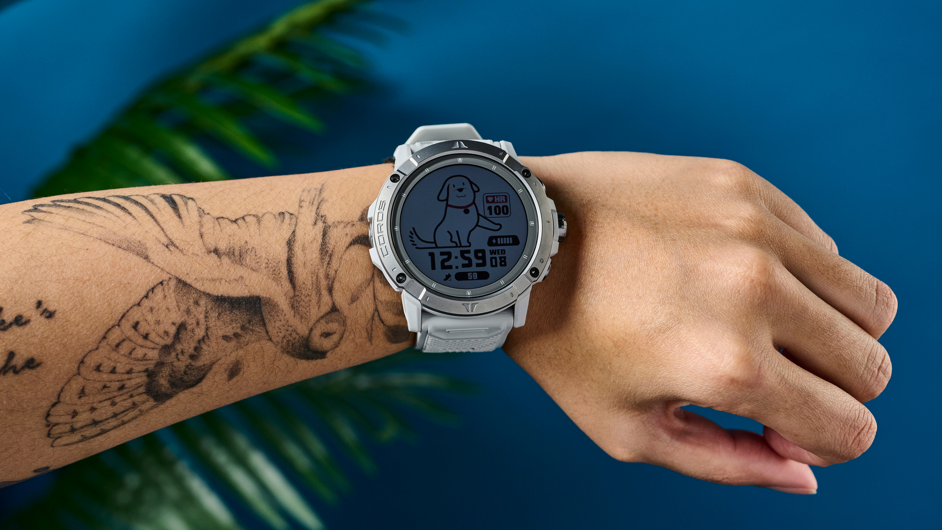 שעון חכם Coros Vertix 2S בצבעי הירח