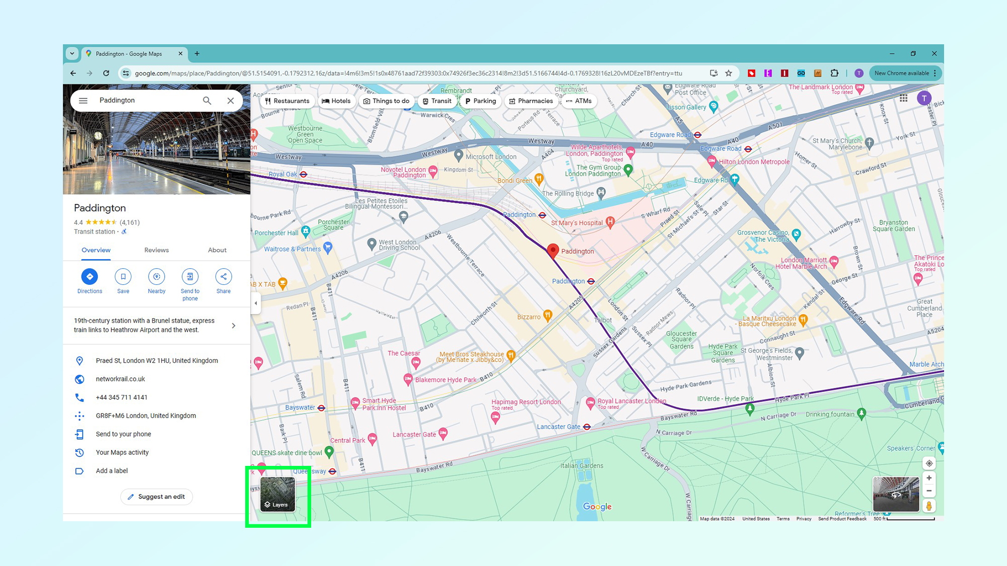 כיצד לבדוק רמות תנועה במפות Google: