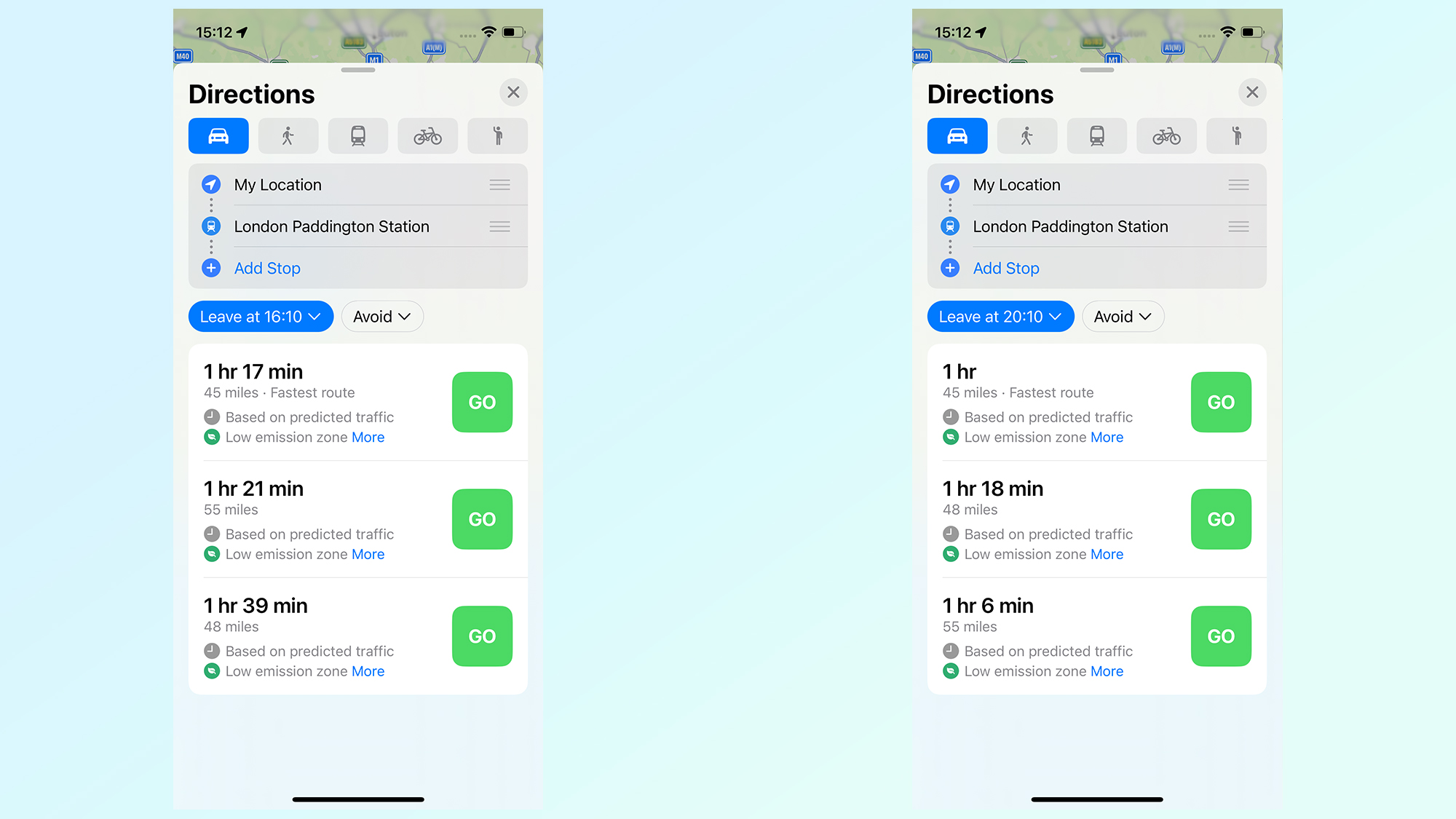 כיצד להשתמש בטלפון כדי למצוא את הזמן הטוב ביותר לעזוב