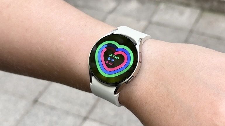 Samsung Galaxy Watch 6 on a person