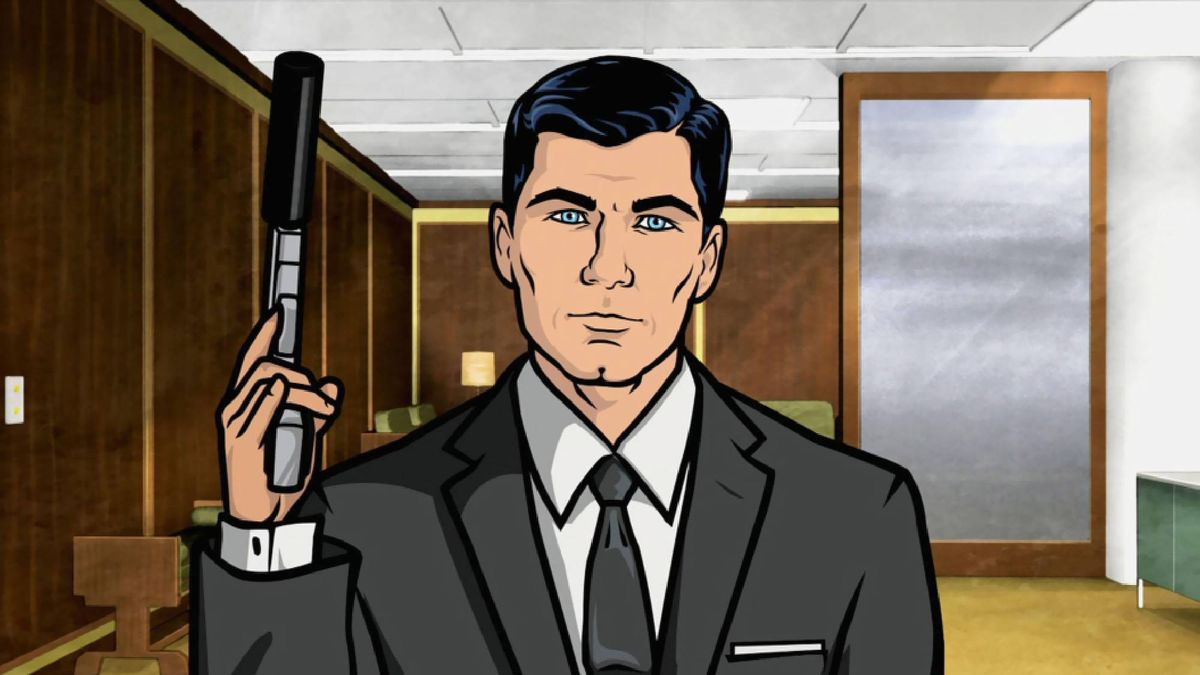Sterling Archer (H. Jon Benjamin) in the show Archer