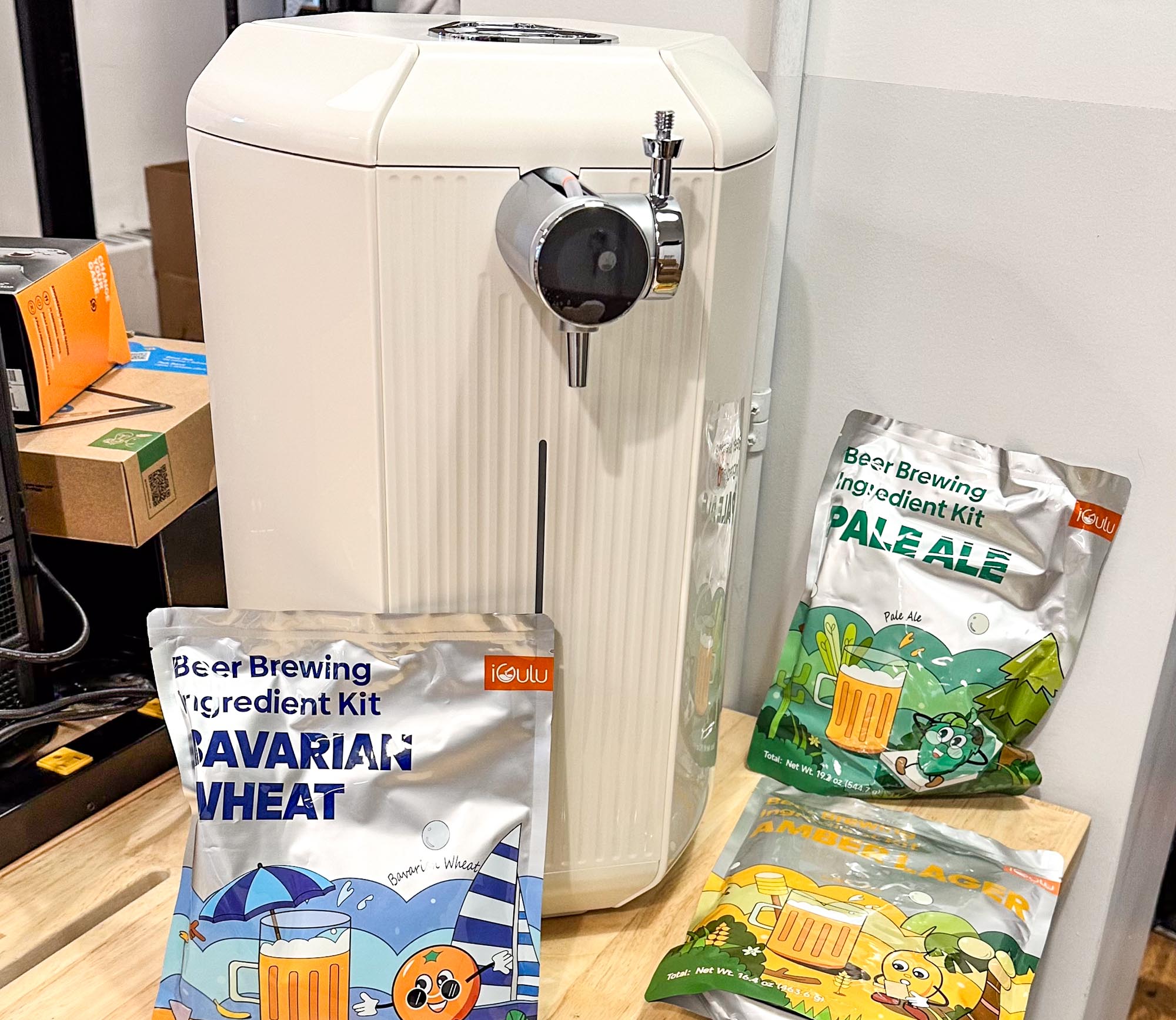 iGulu F1 עם ערכות בירה