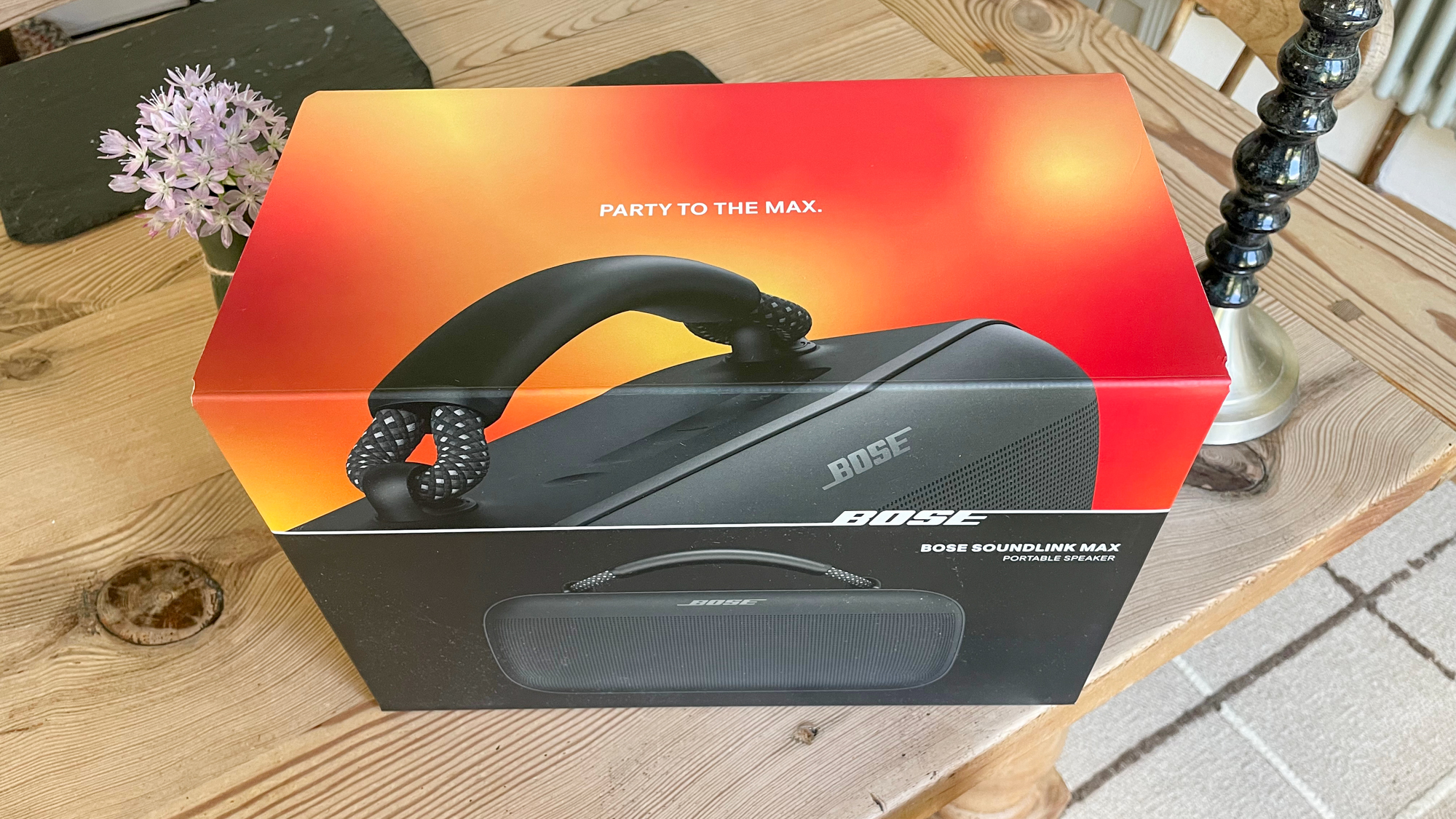 אריזת Bose SoundLink Max