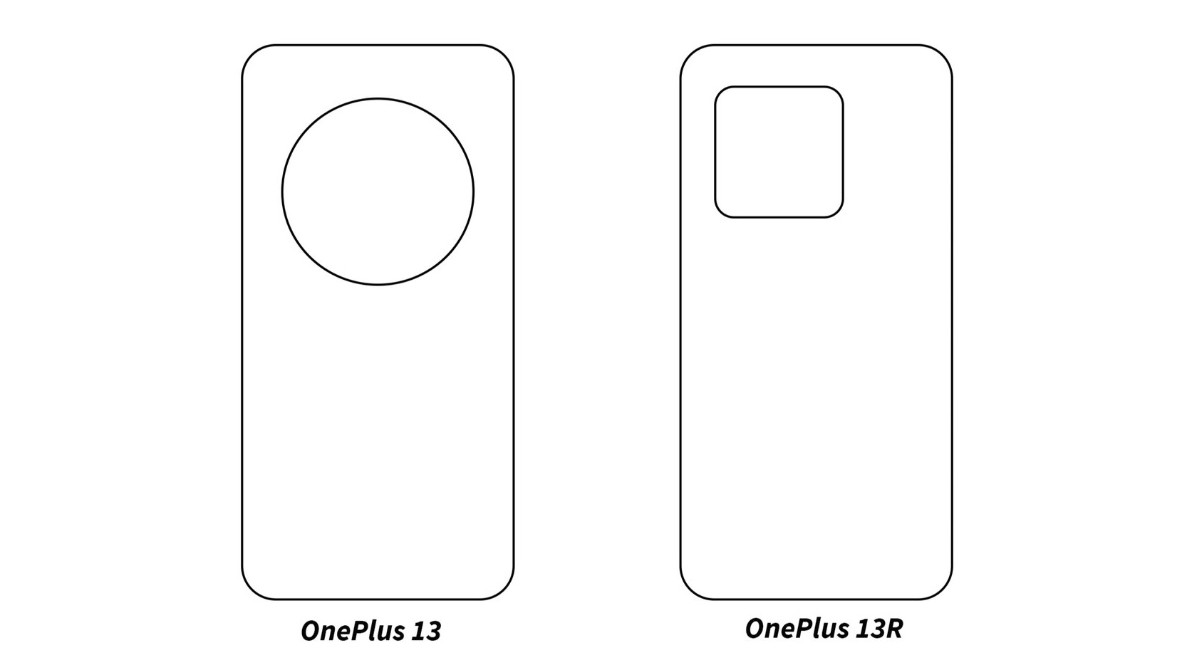 עיבוד עיצובי של OnePlus 13 ו-OnPlus 13R