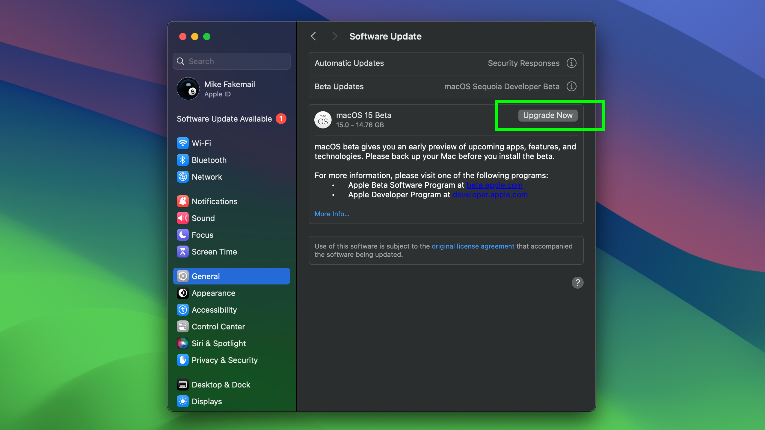 כיצד להוריד את שלב 4 בגרסת הבטא של macOS Sequoia