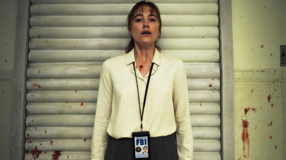 Maika Monroe in Longlegs movie (2024)