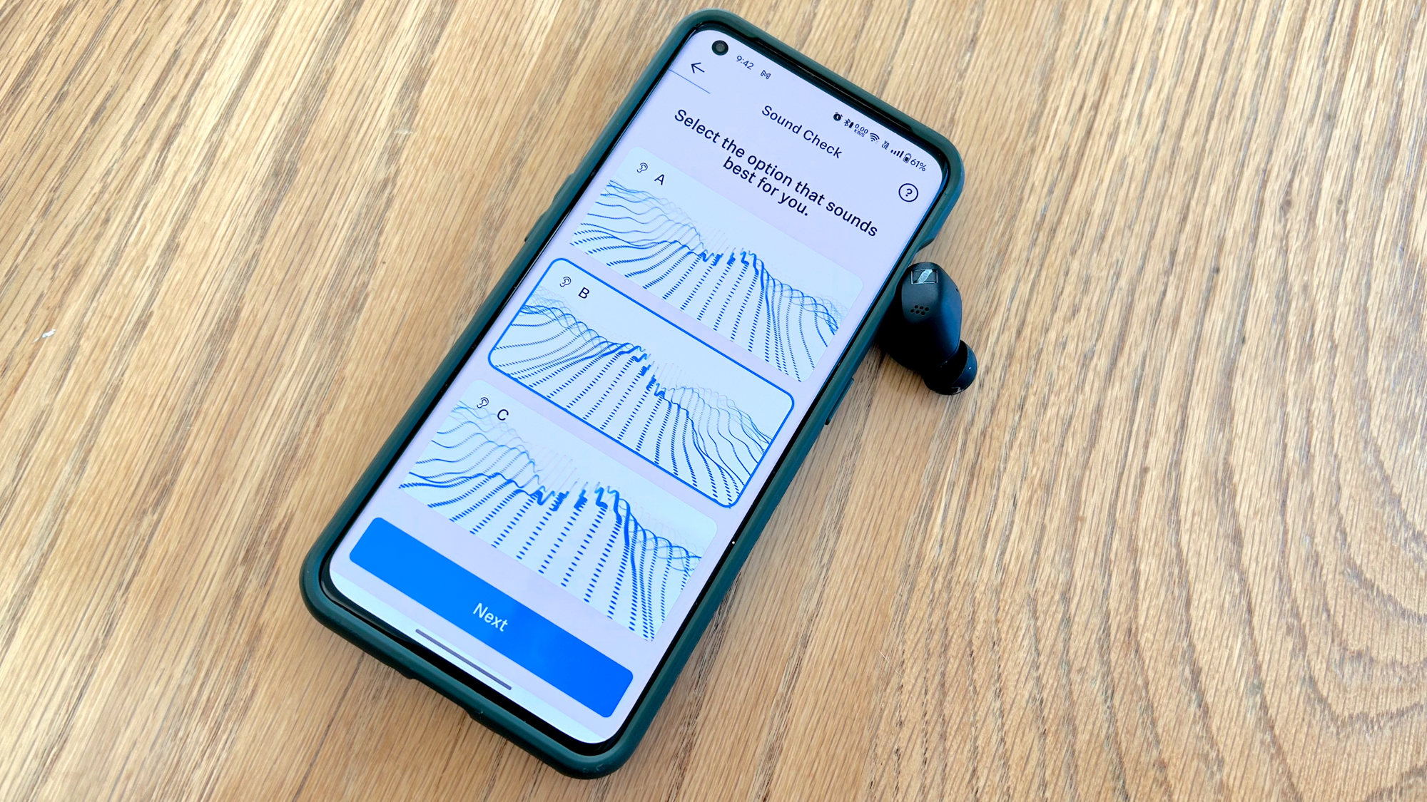 ניצני Sennheiser Accentum True Wireless מציגים תכונות של אפליקציית Smart Control