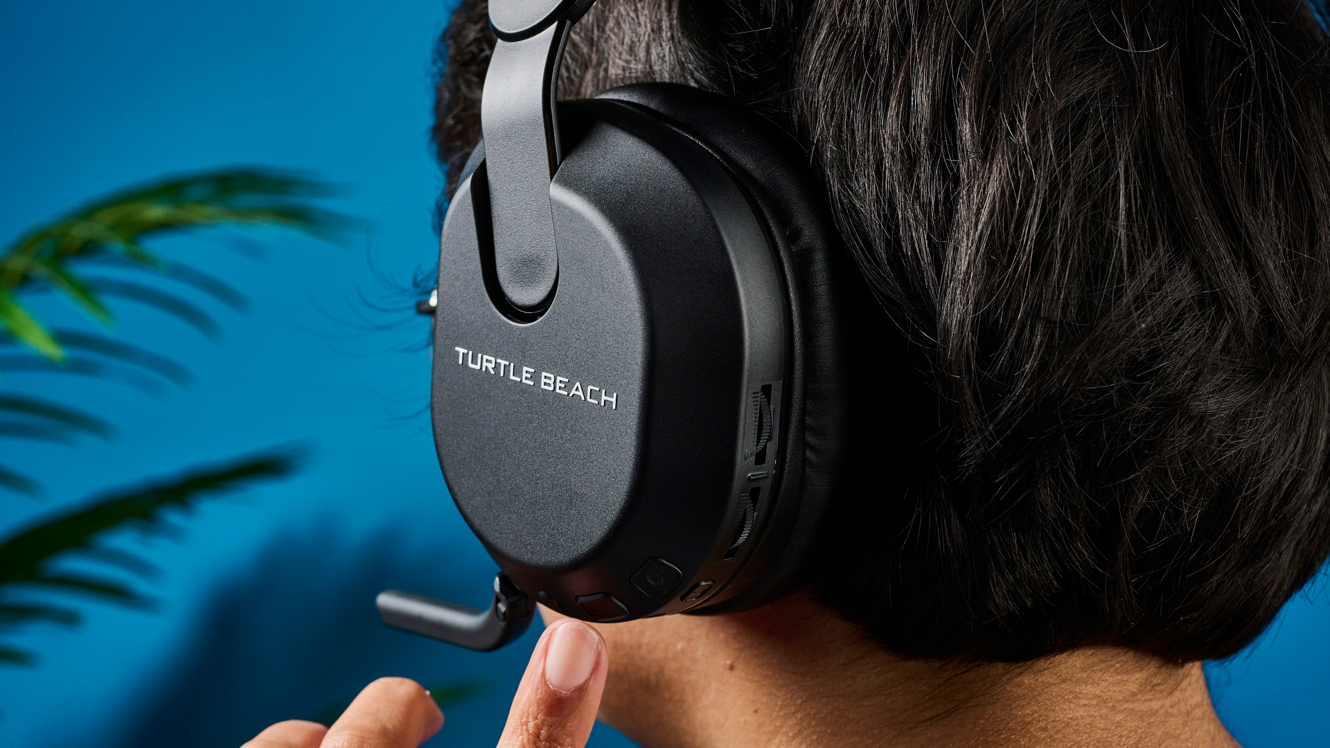 אוזניות גיימינג אלחוטיות שחורות של Turtle Beach Stealth 500
