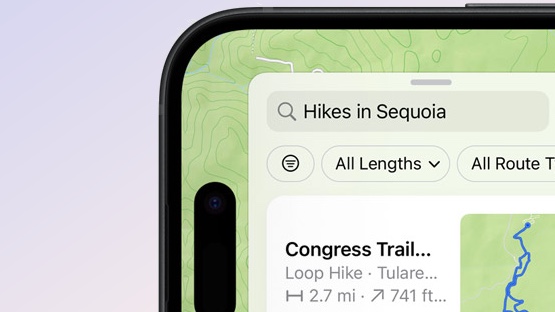 מפות שבילים של מפות iOS 18