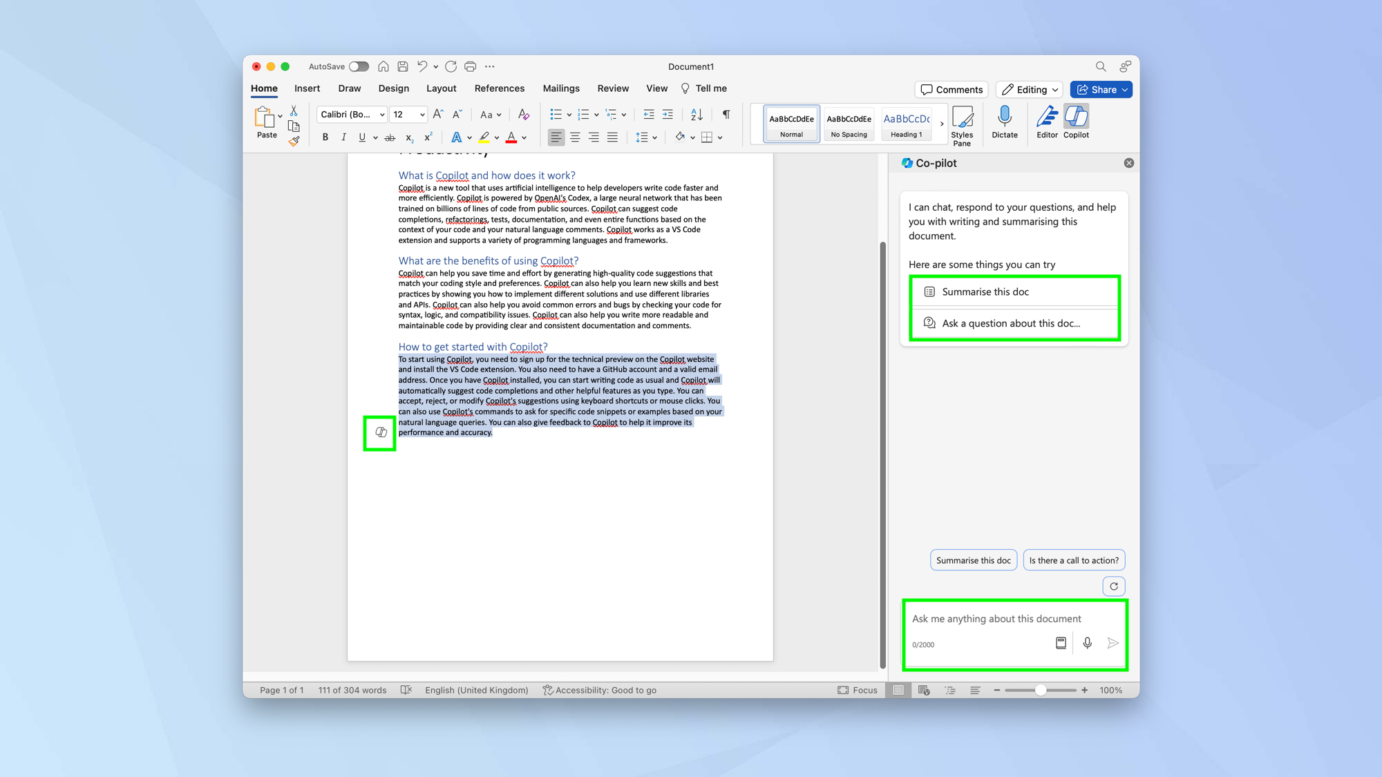 כיצד להשתמש ב-Microsoft Copilot לסיוע בינה מלאכותית