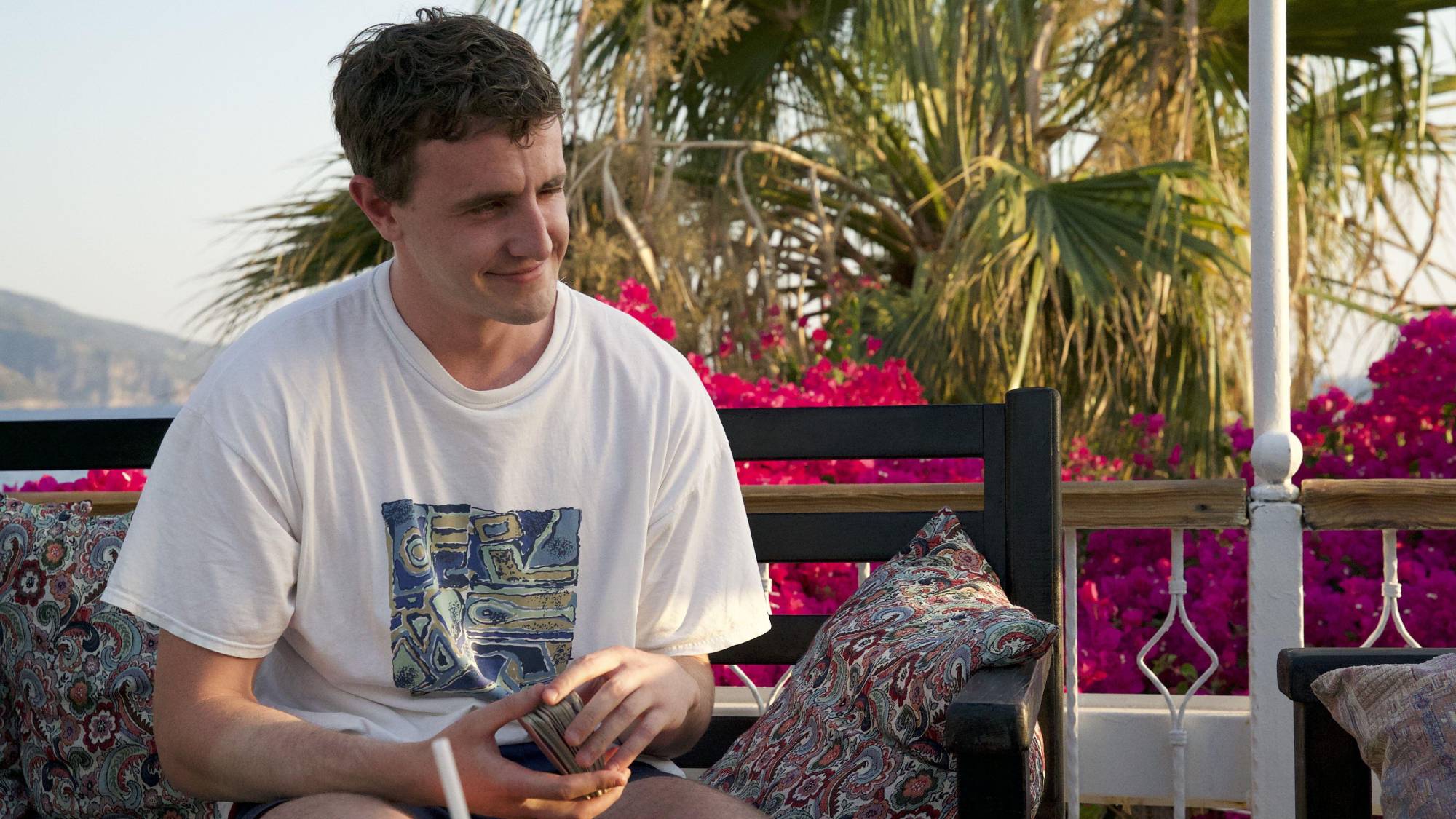 Aftersun jelenet a medence mellett