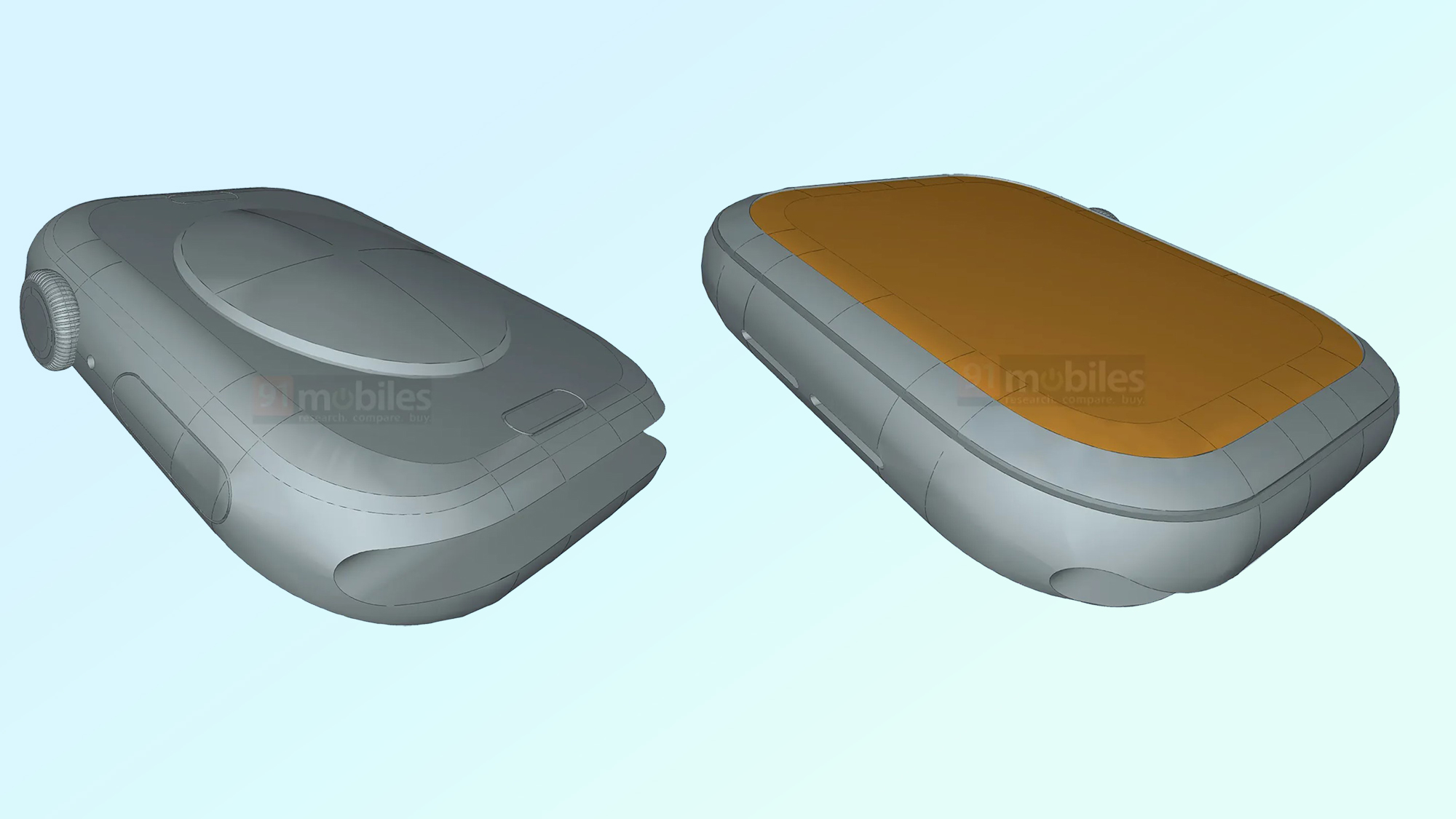 דליפת רינדור של Apple Watch 10 CAD