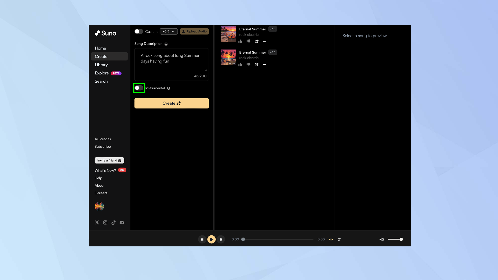 כיצד ליצור מוזיקה עם AI באמצעות Suno