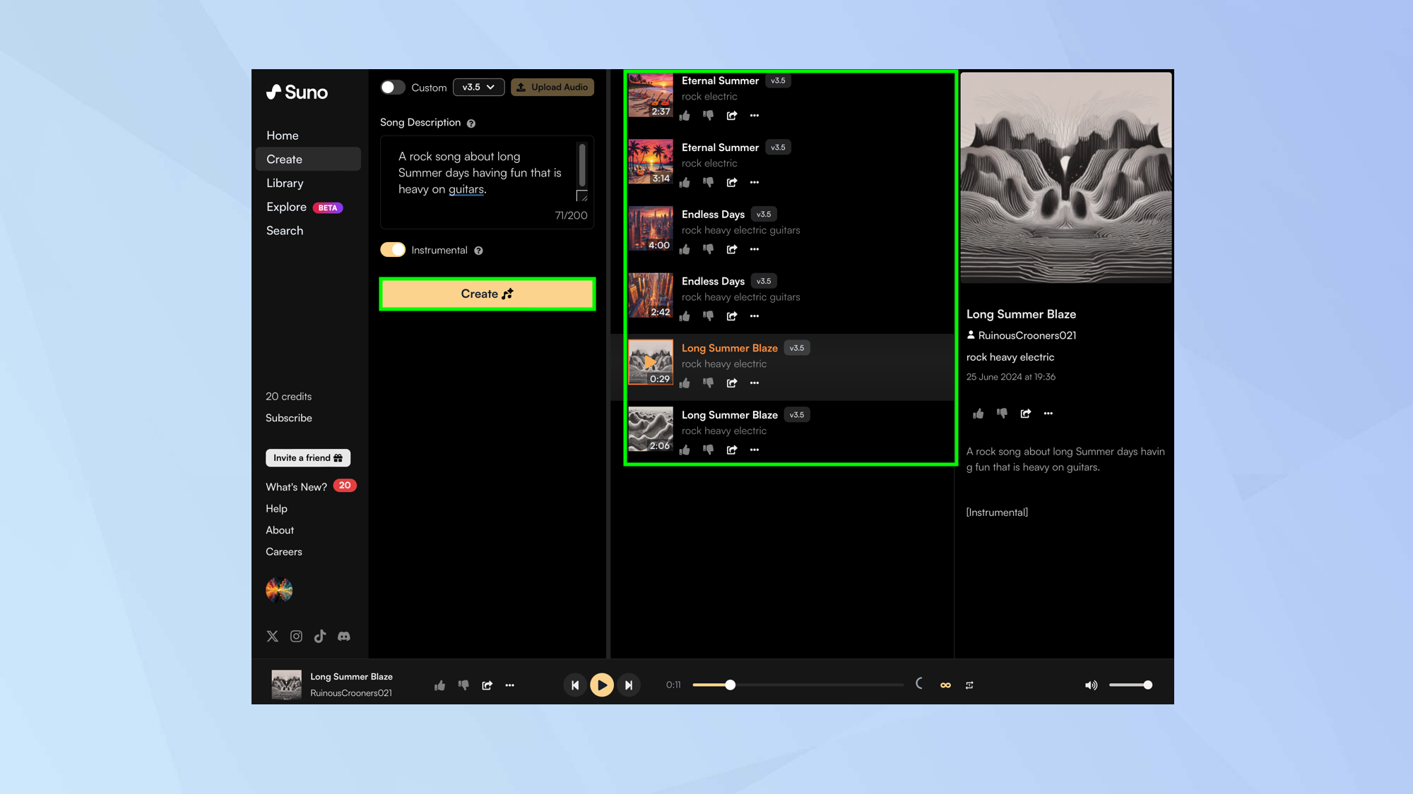 כיצד ליצור מוזיקה עם AI באמצעות Suno