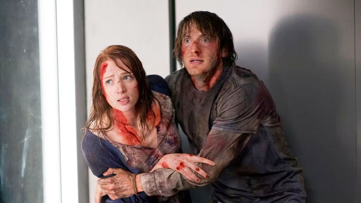 Kristen Connolly and Fran Kranz in The Cabin in the Woods (2011)