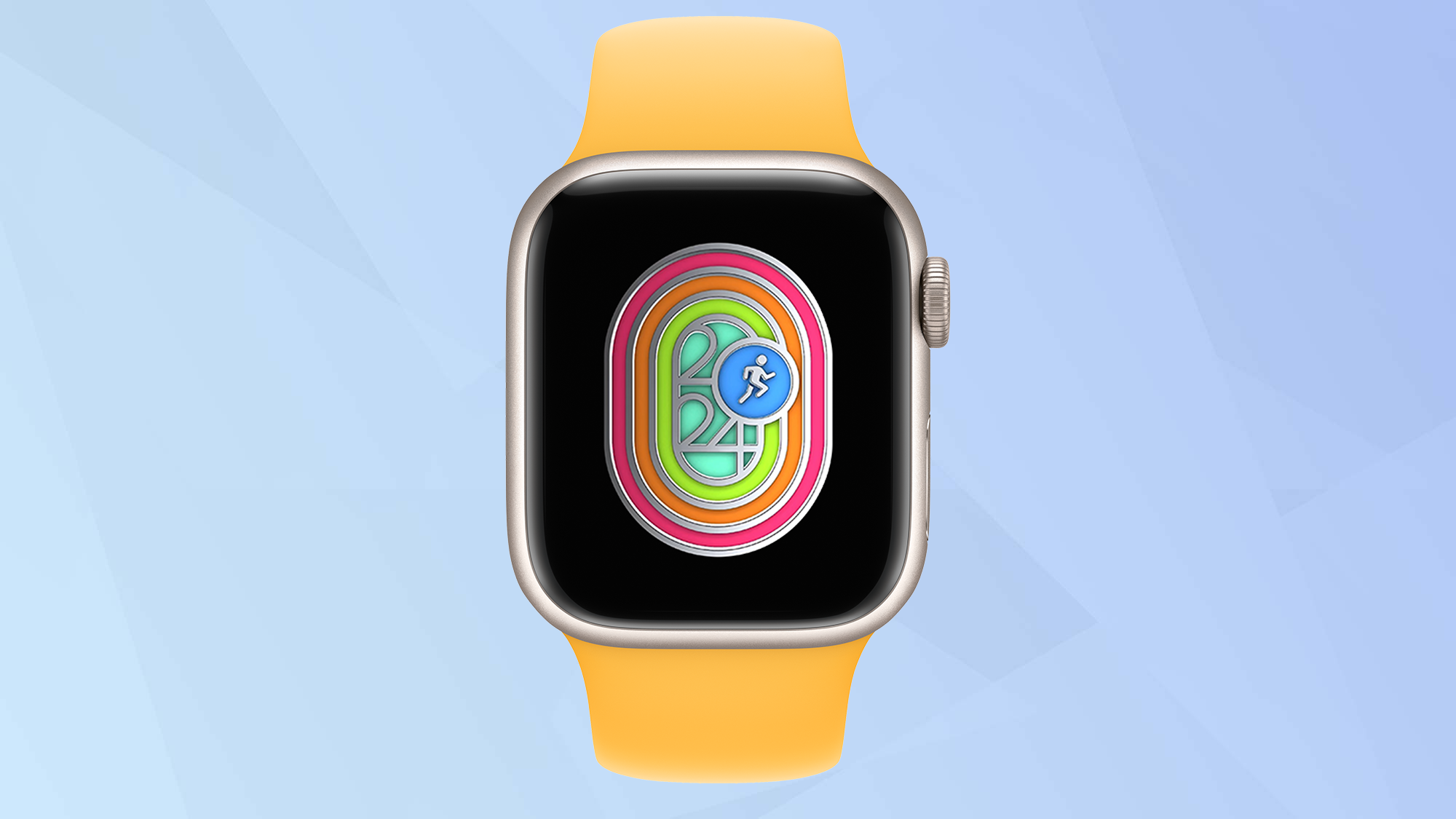 תג Apple Watch Global Running Day במהדורה מוגבלת