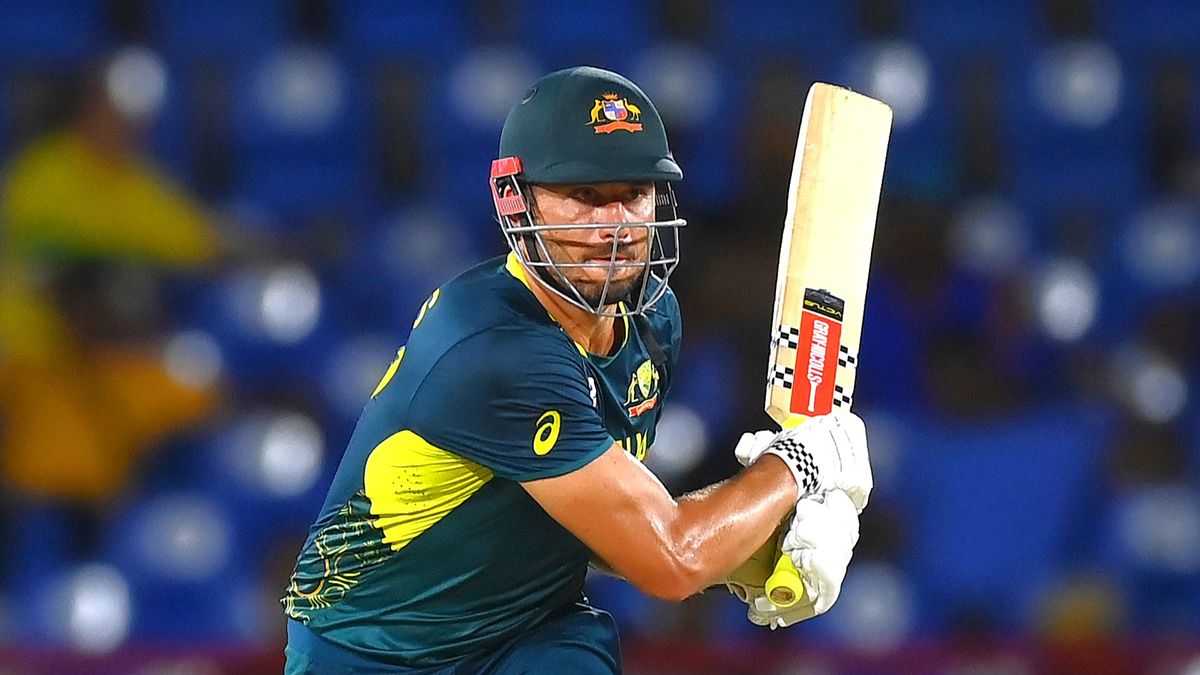 Marcus Stoinis batting