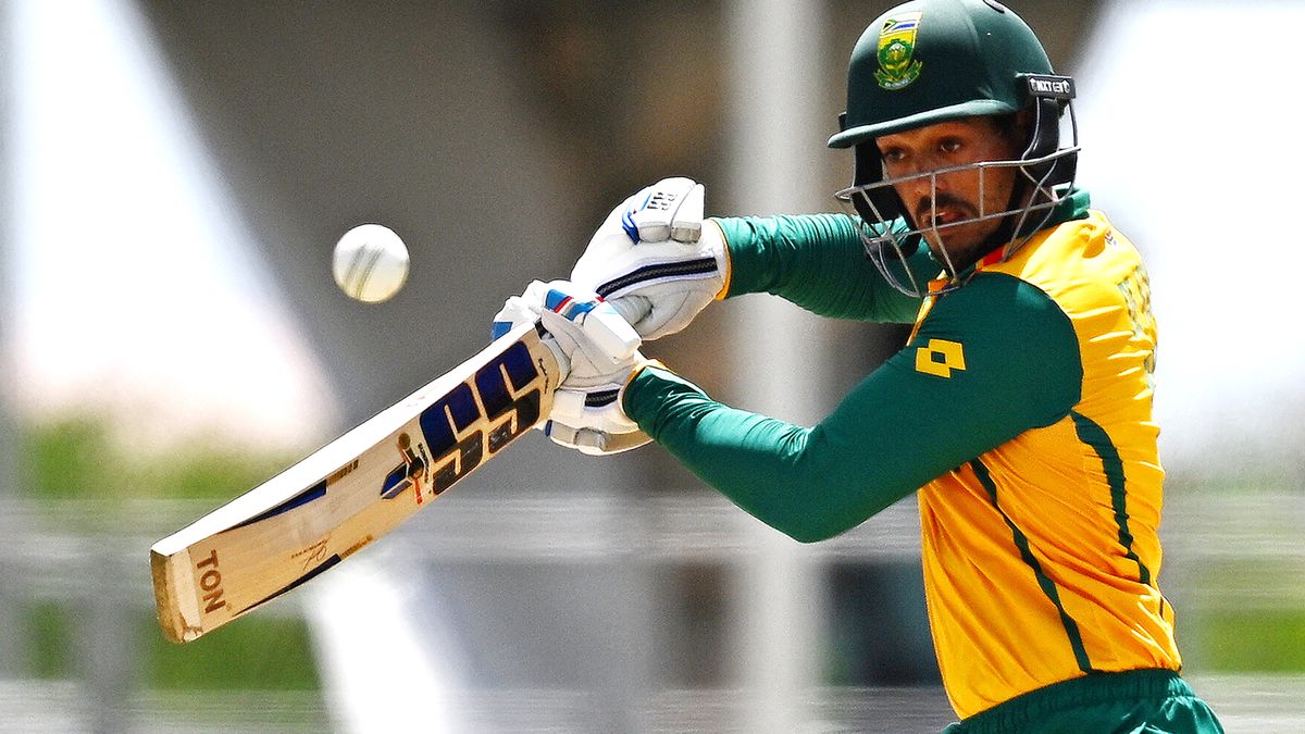 Quinton de Kock batting