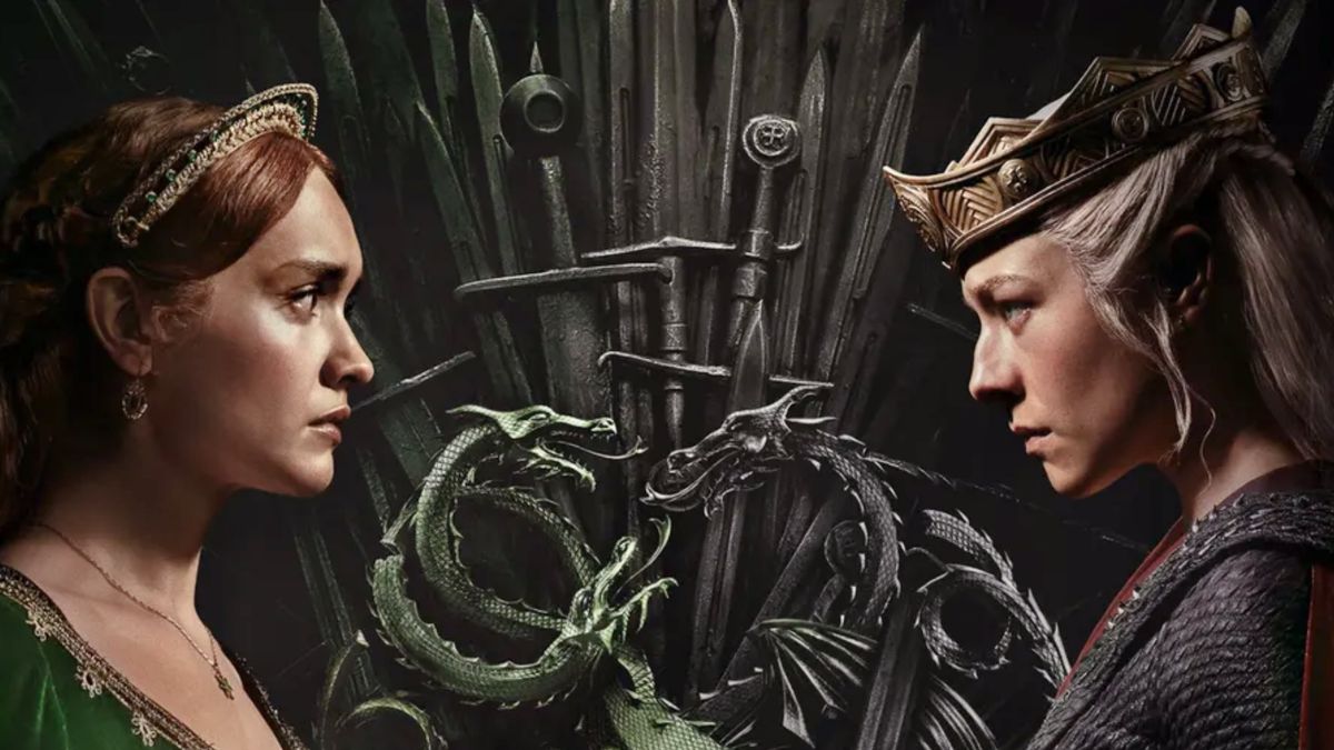 House of the Dragon season 2 poster featuring Olivia Cooke and Emma D