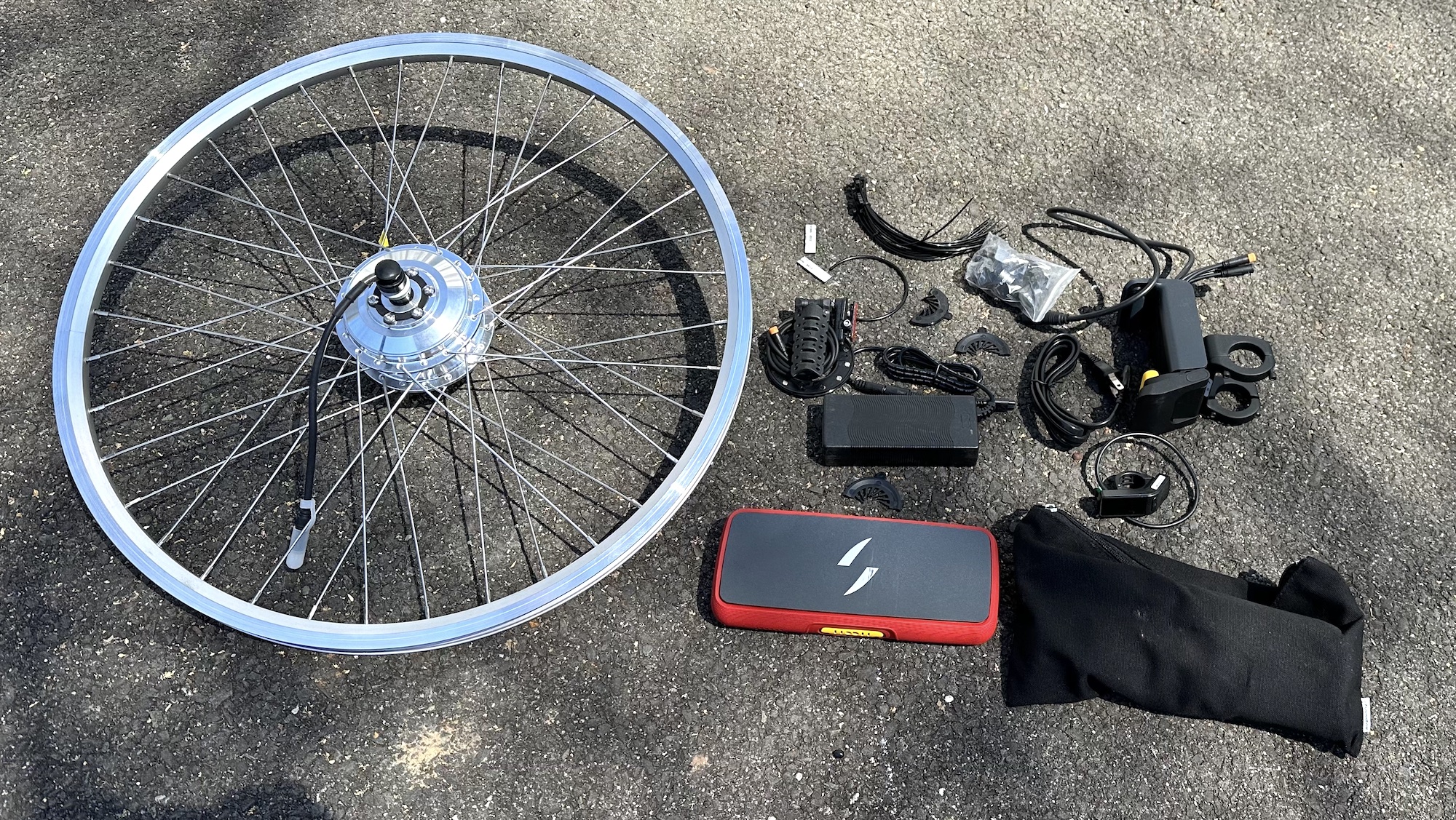 ערכת הסבה לאופניים חשמליים מסוג Swytch