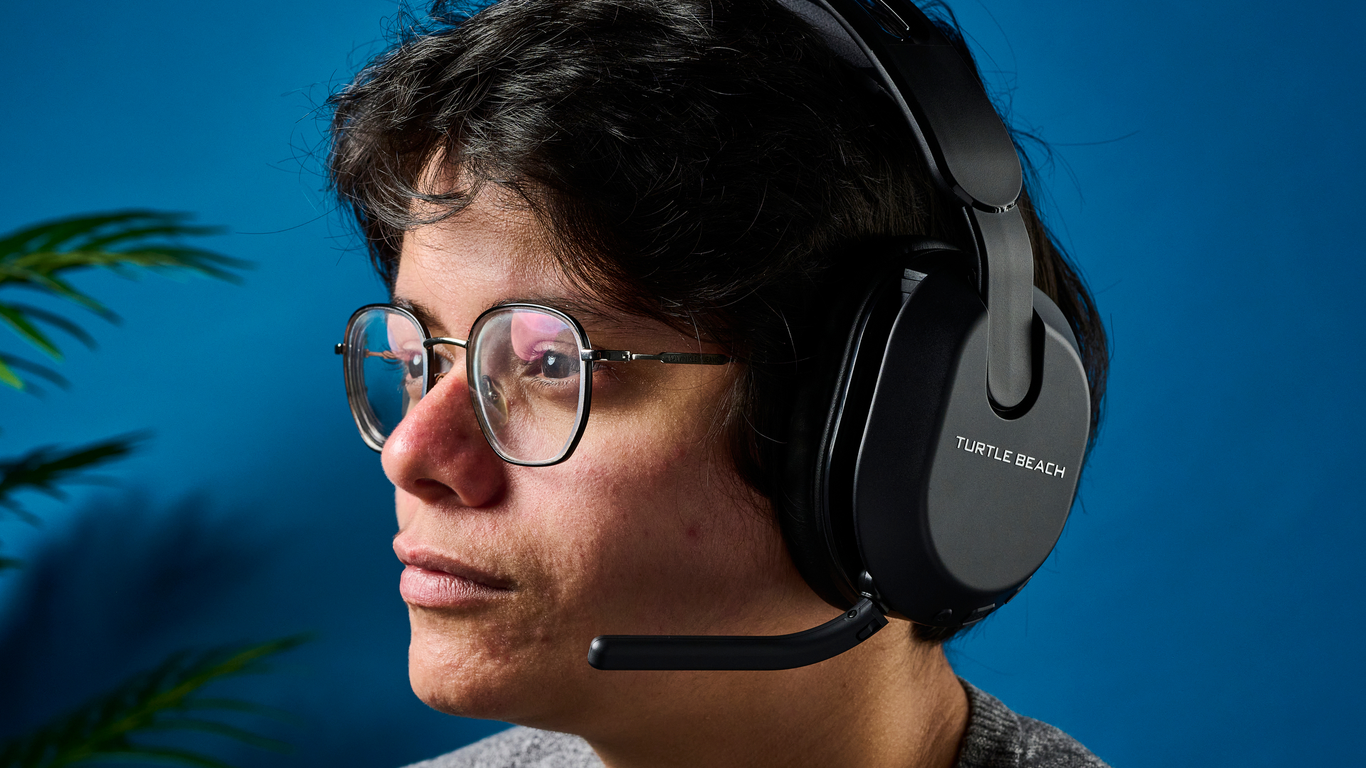 אוזניות גיימינג אלחוטיות שחורות של Turtle Beach Stealth 500