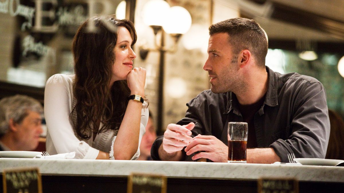 Rebecca Hall and Ben Affleck in