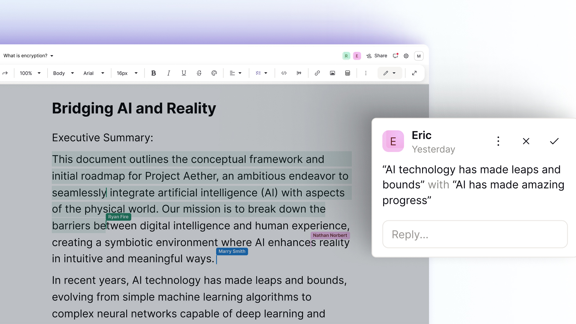 מסמכים בפרוטון