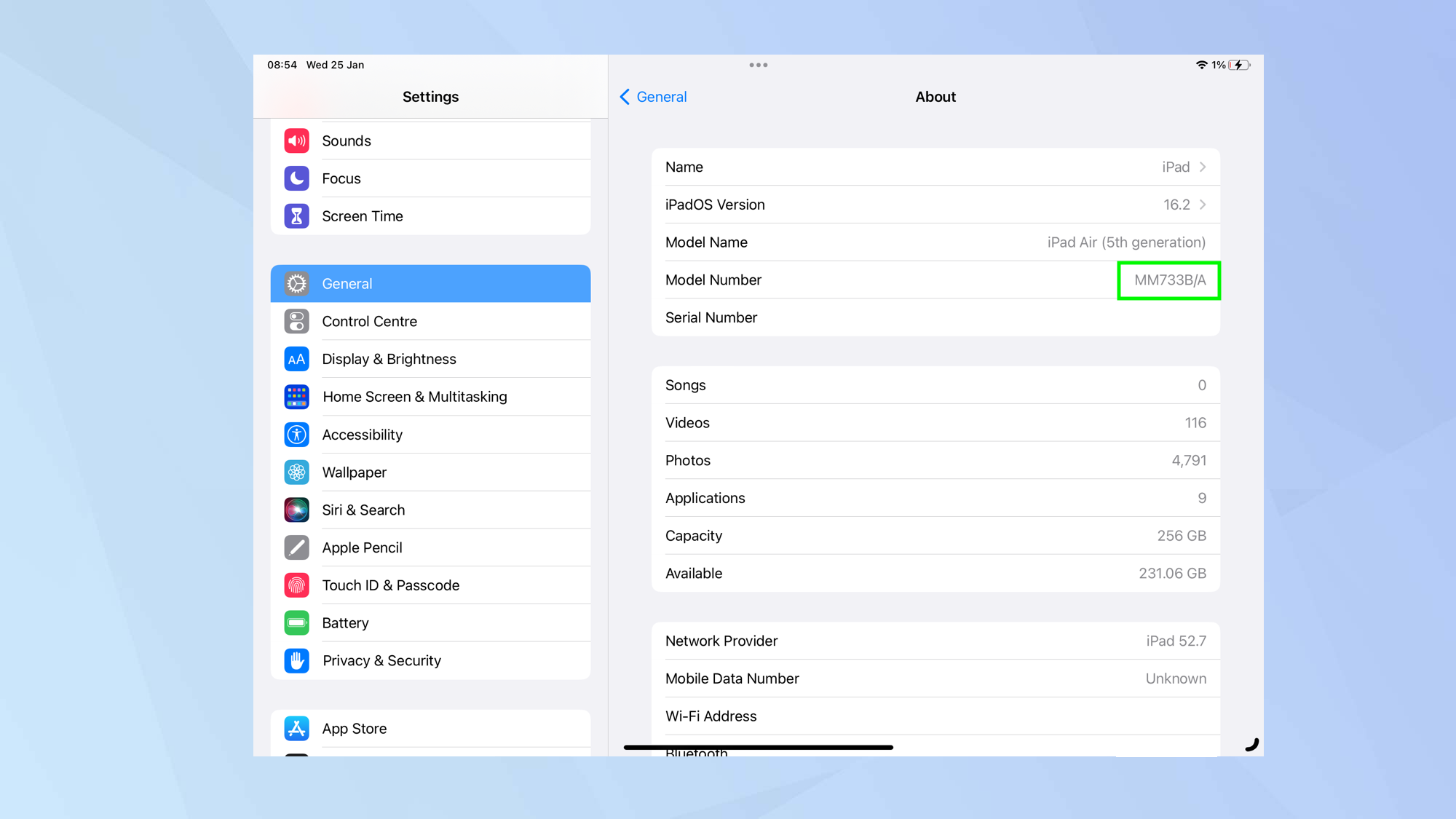 כיצד לבדוק את הדגם והדור של האייפד שלך