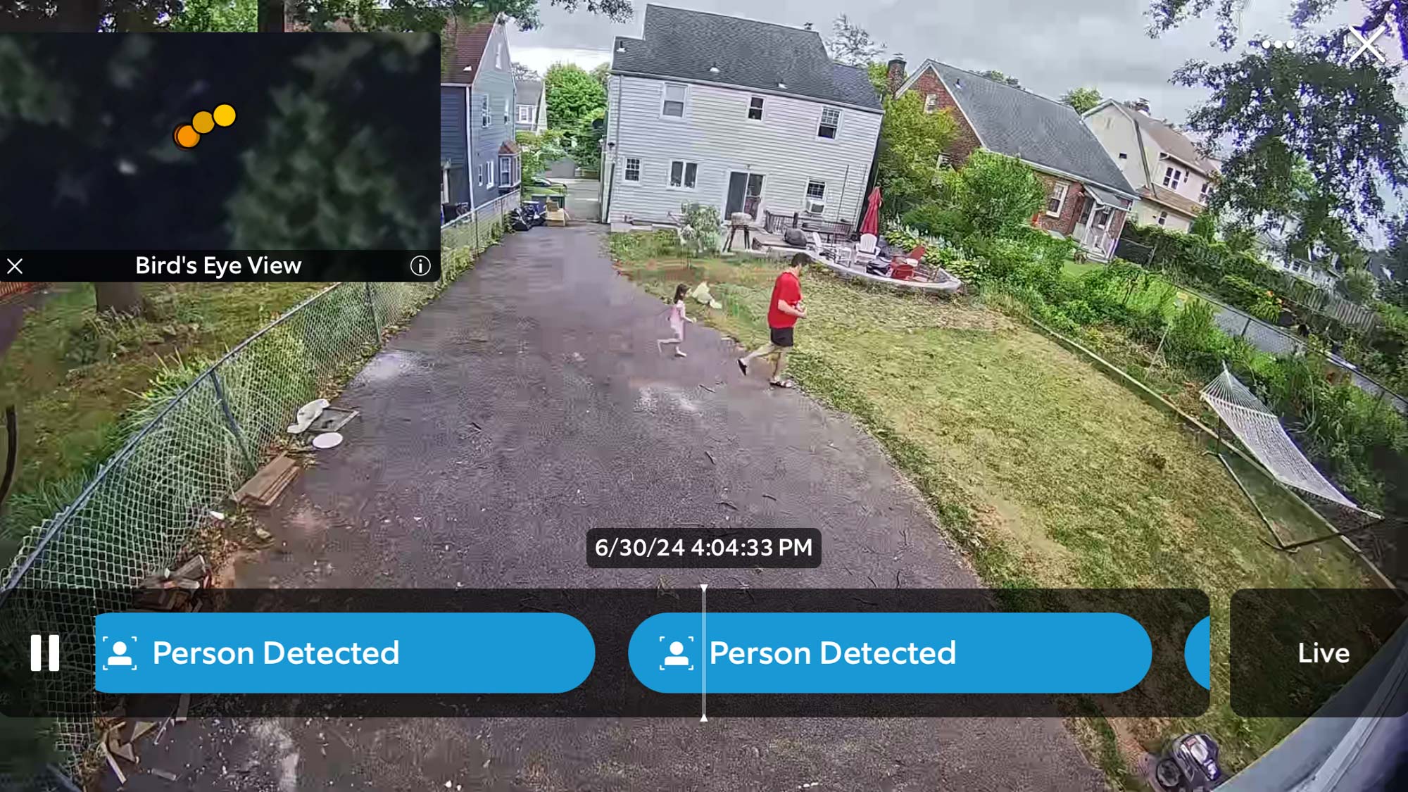 תמונה לדוגמה של Ring Floodlight Cam Wired Pro