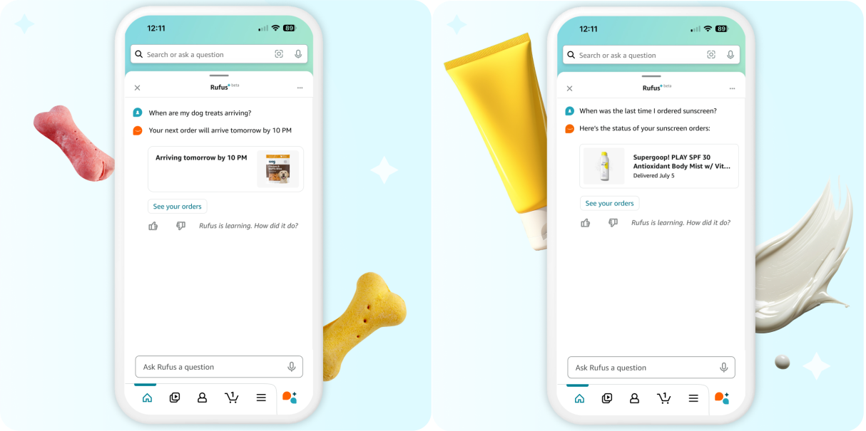 אמזון רופוס בפעולה