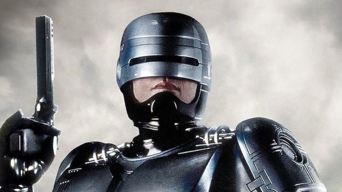 Peter Weller as RoboCop in