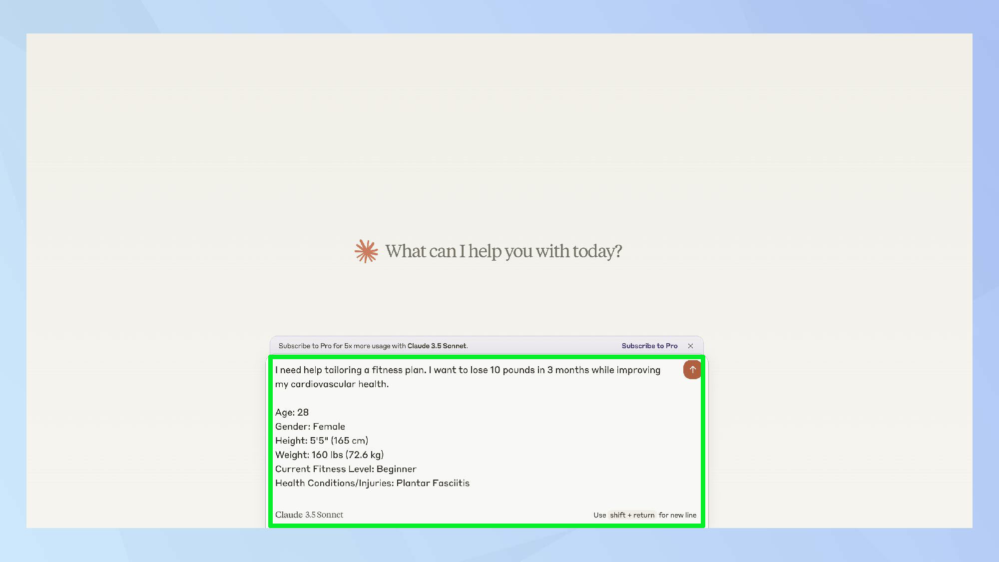 הנחיית כושר של קלוד