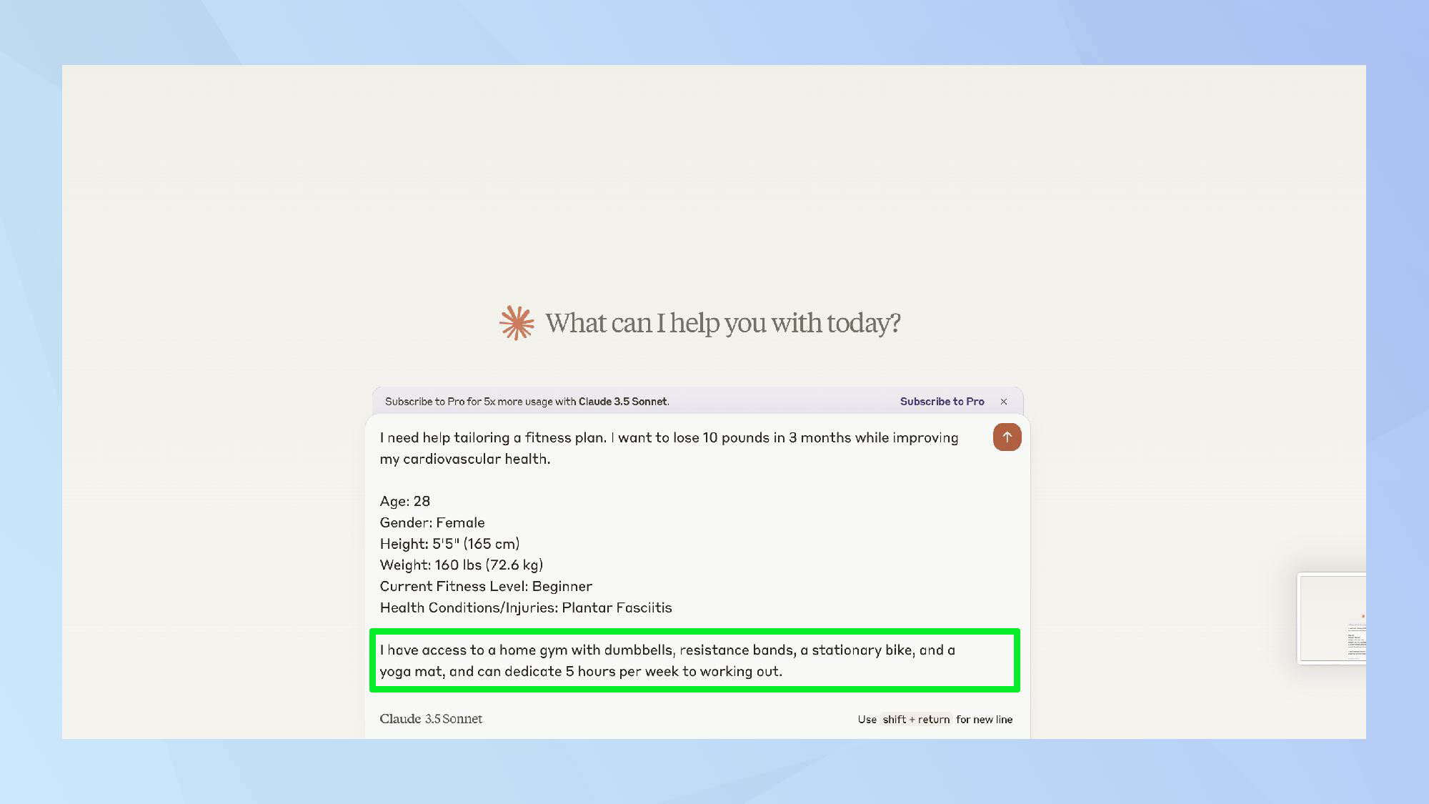 הנחיית כושר של קלוד