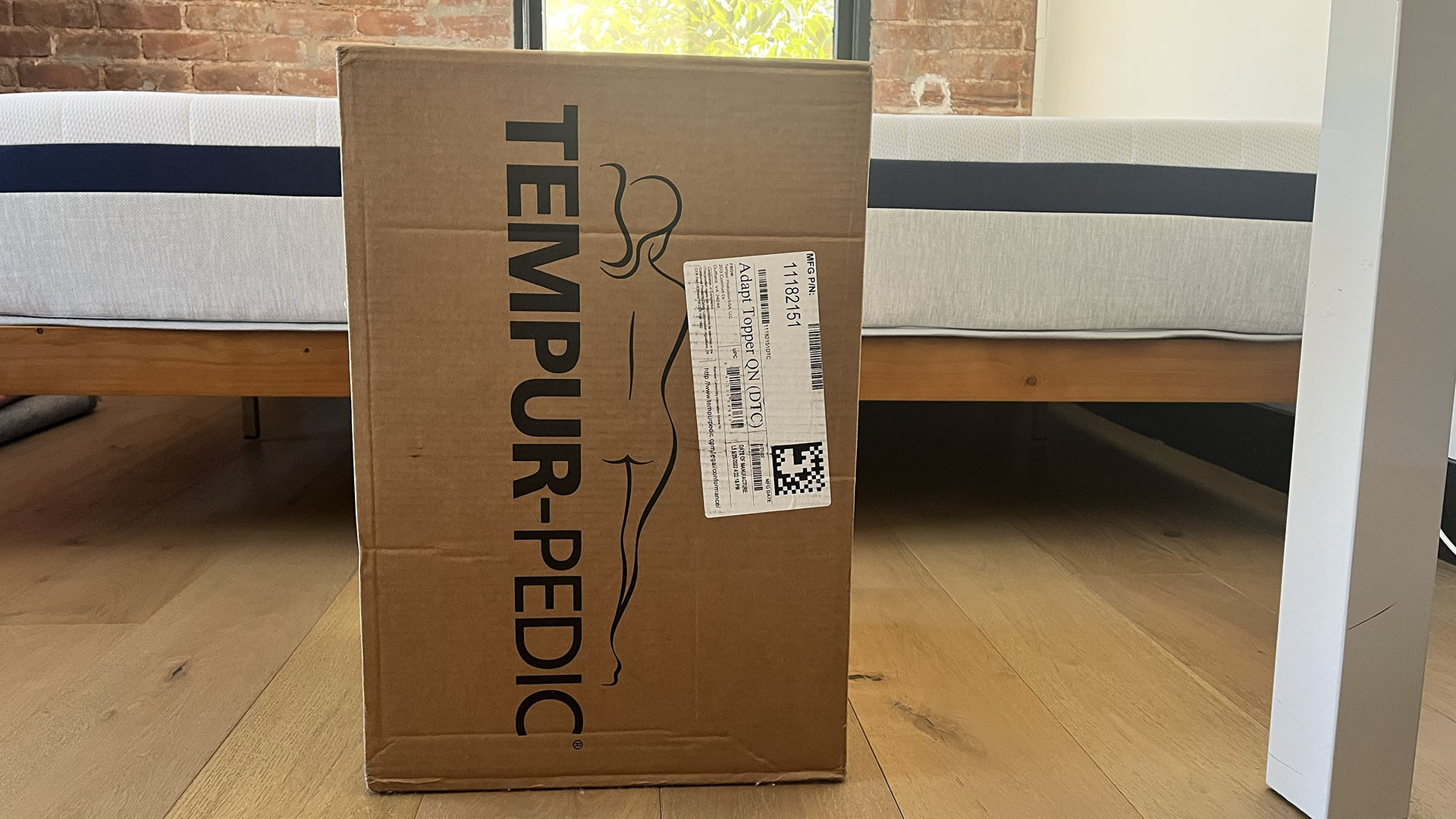 Tempur-Adapt Topper בקופסה