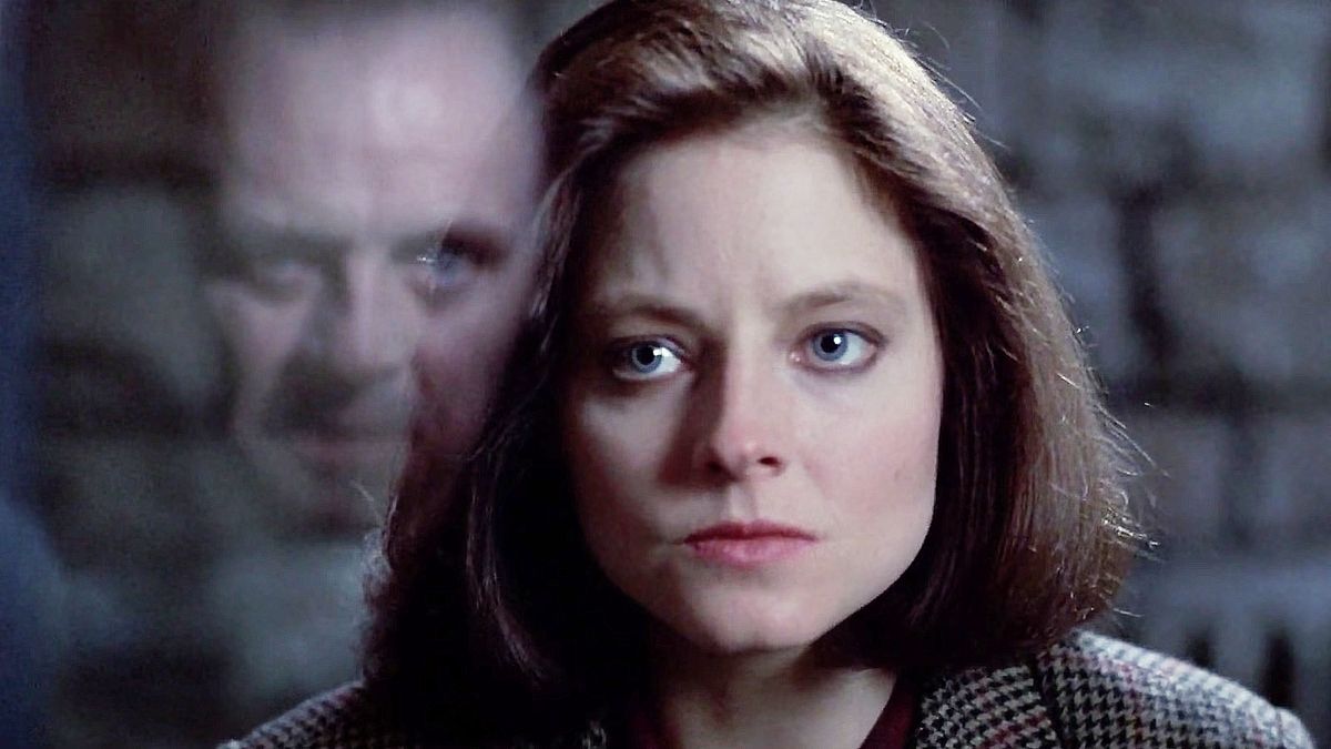 Anthony Hopkins and Jodie Foster in